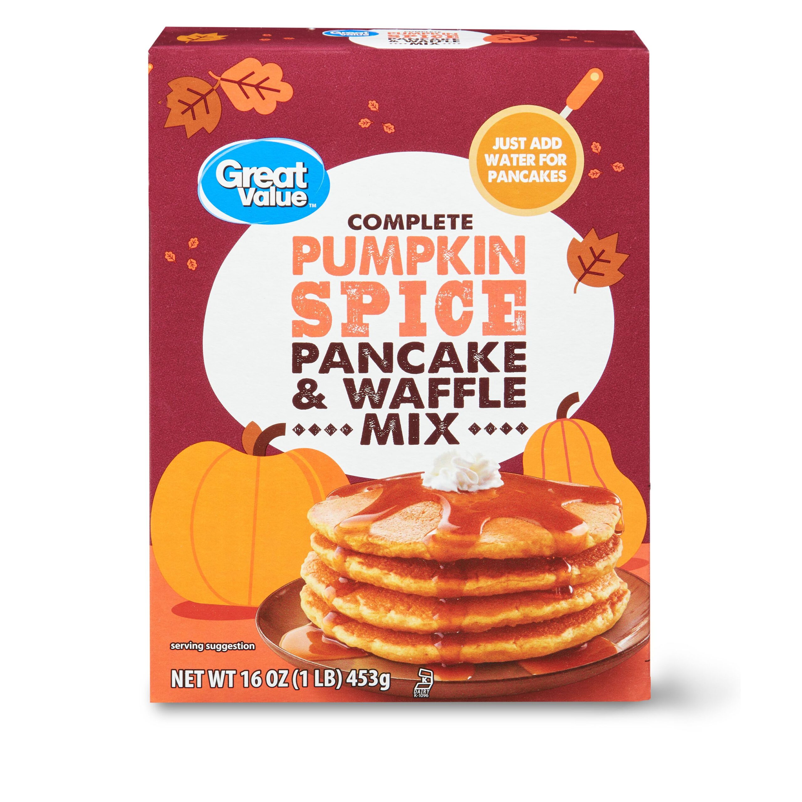 Great Value Pumpkin Spice Pancake & Waffle Mix