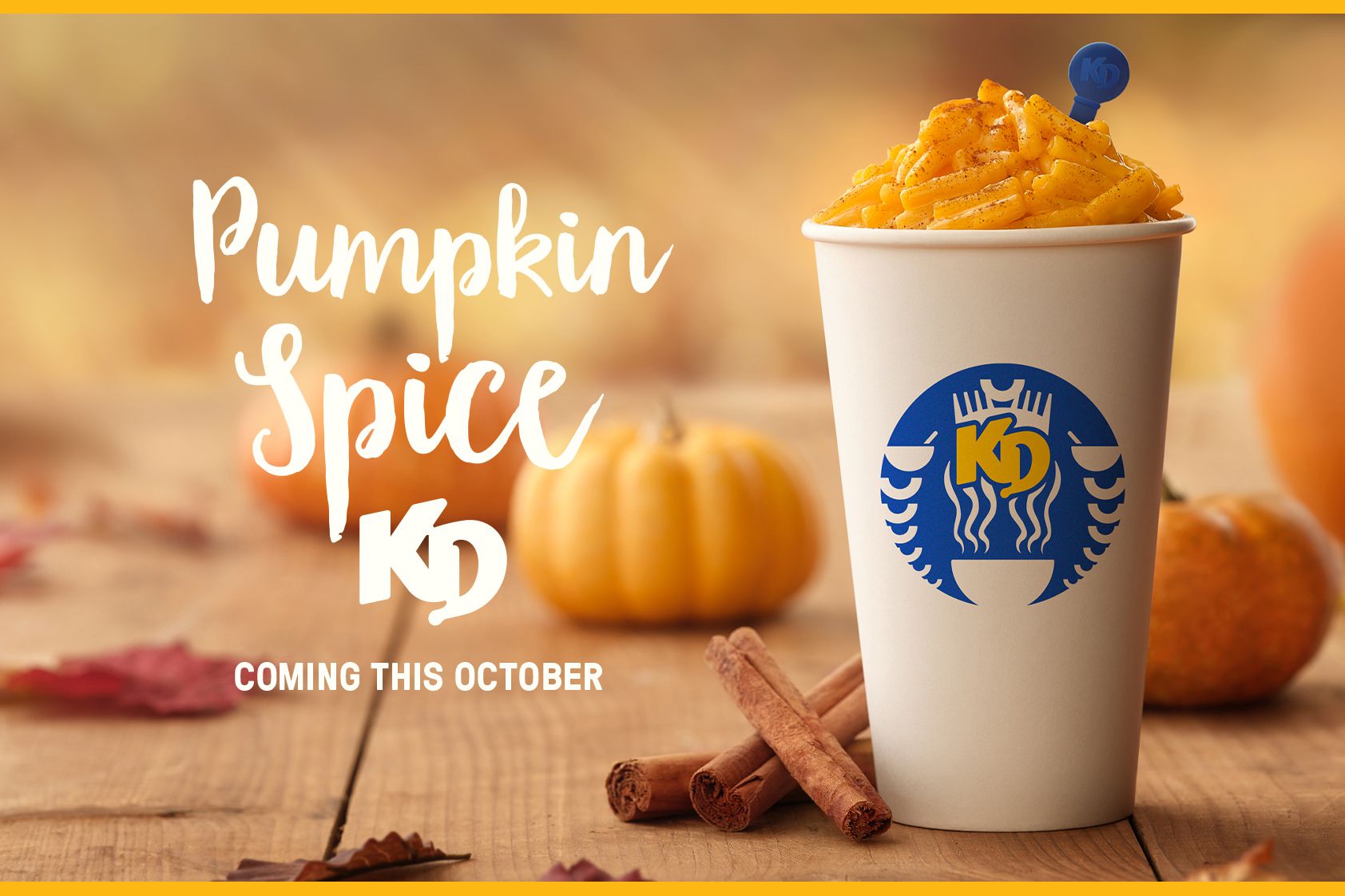 Kraft Heinz Pumpkin Spice Mac and Cheese