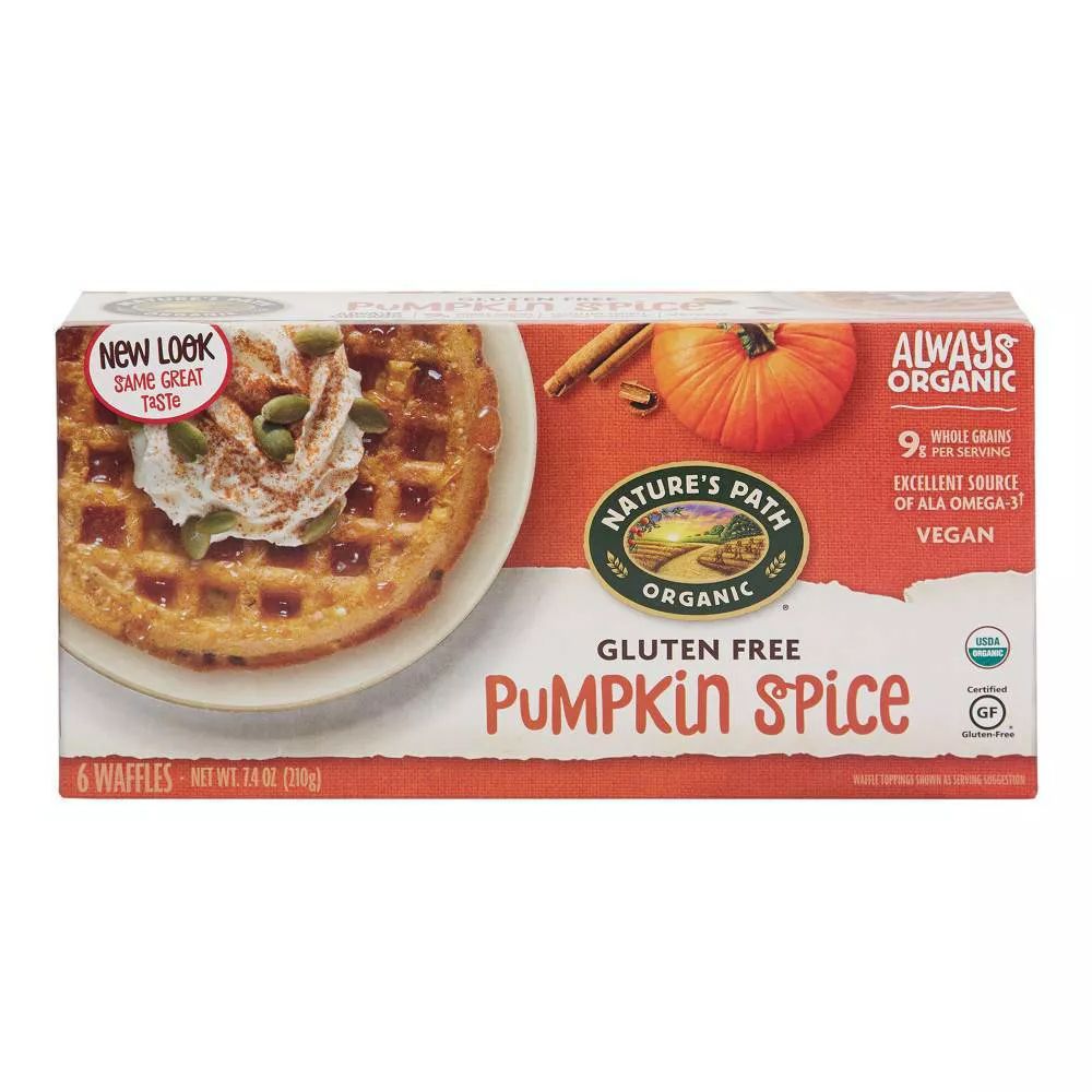 Nature's Path Pumpkin Spice Waffles