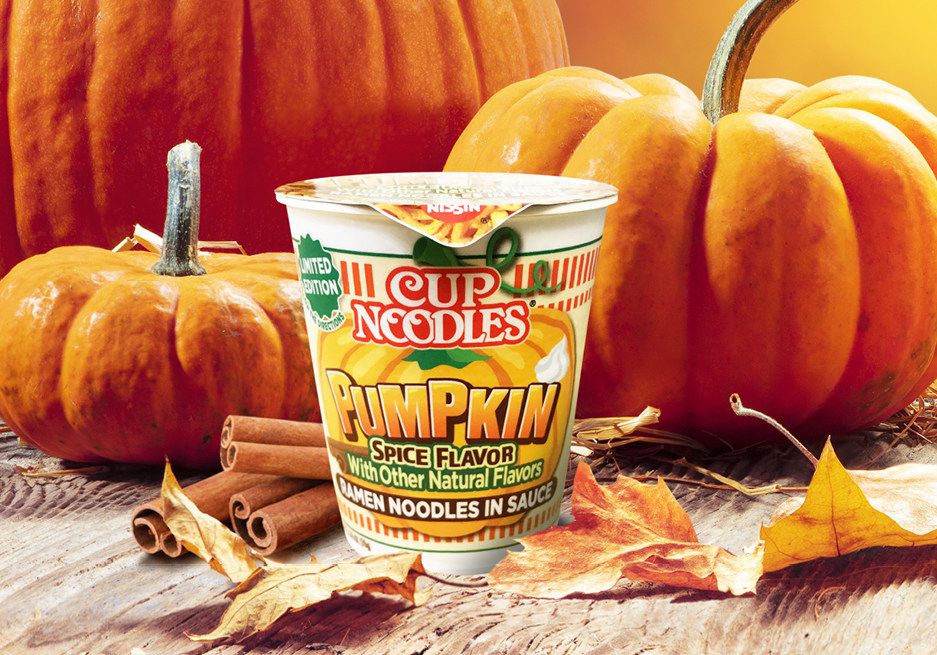 Cup of Noodles Pumpkin Spice Flavor