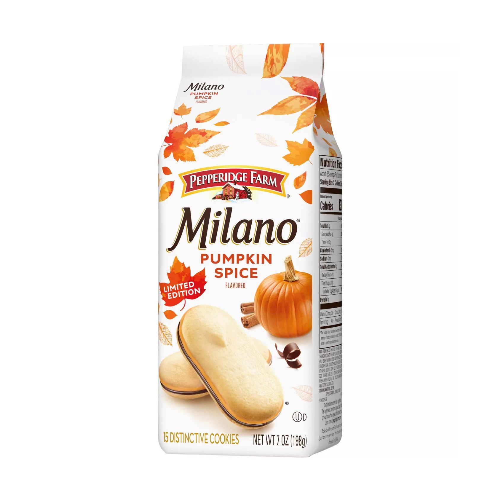 Pepperidge Farm Pumpkin Spice Milano