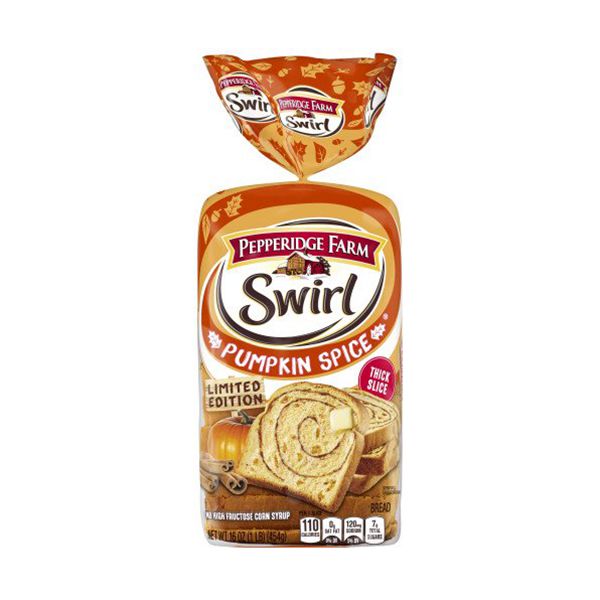 Pepperidge Farm Pumpkin Spice Swirl Bread