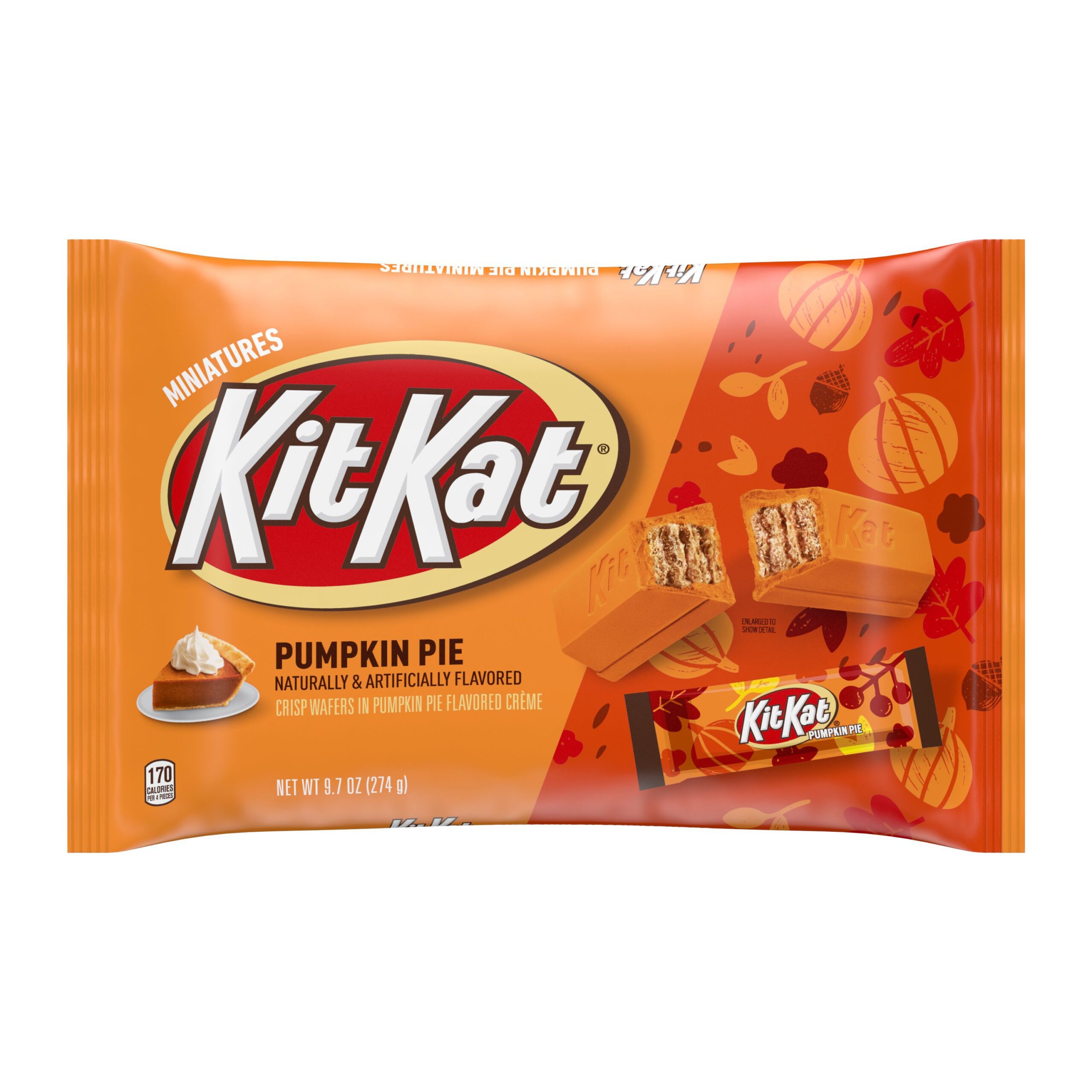 Pumpkin Pie Kit Kat Miniatures