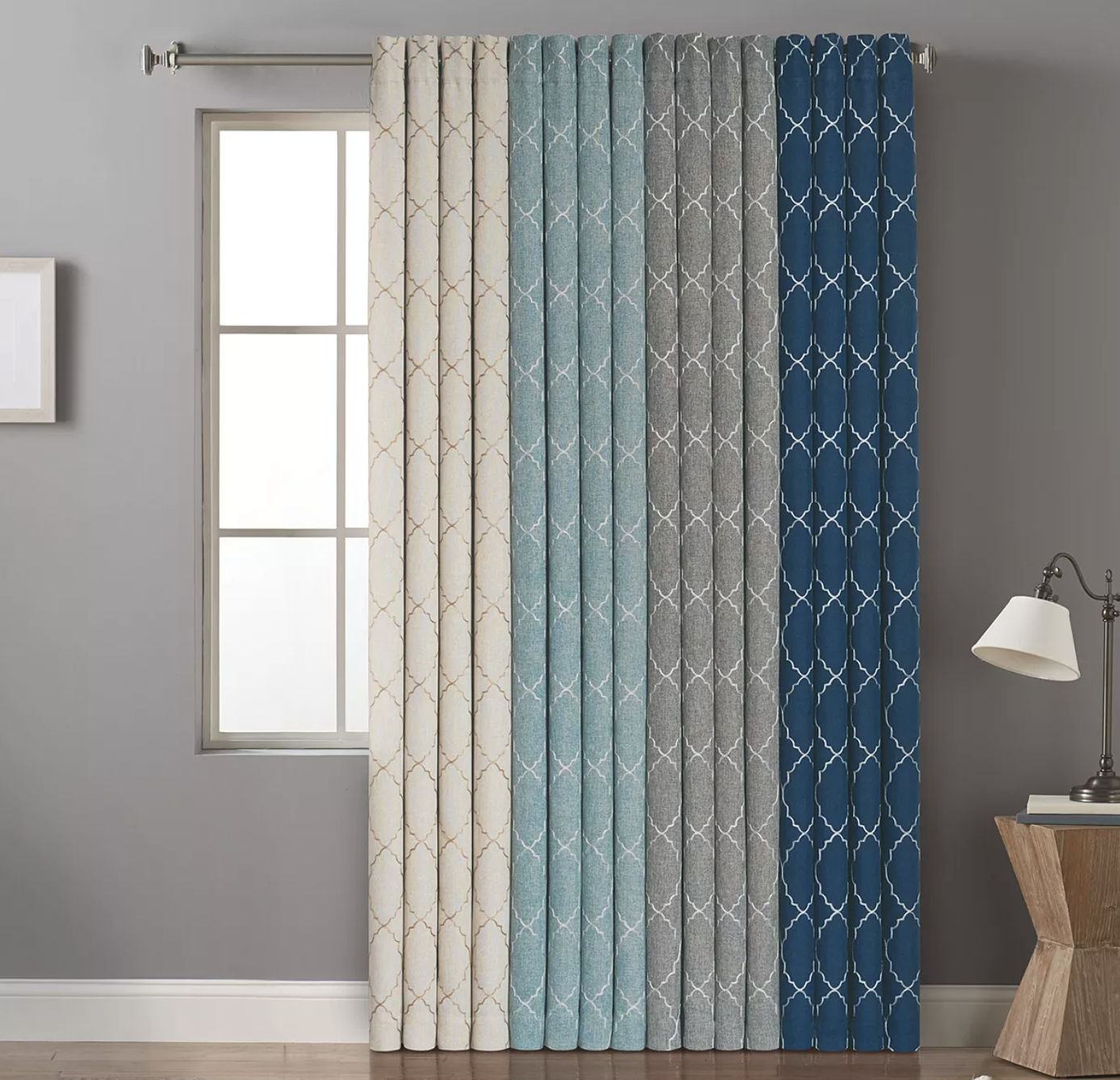 Sonoma Goods For Life™ 2-pack Embroidered Dynasty Blackout Window Curtain