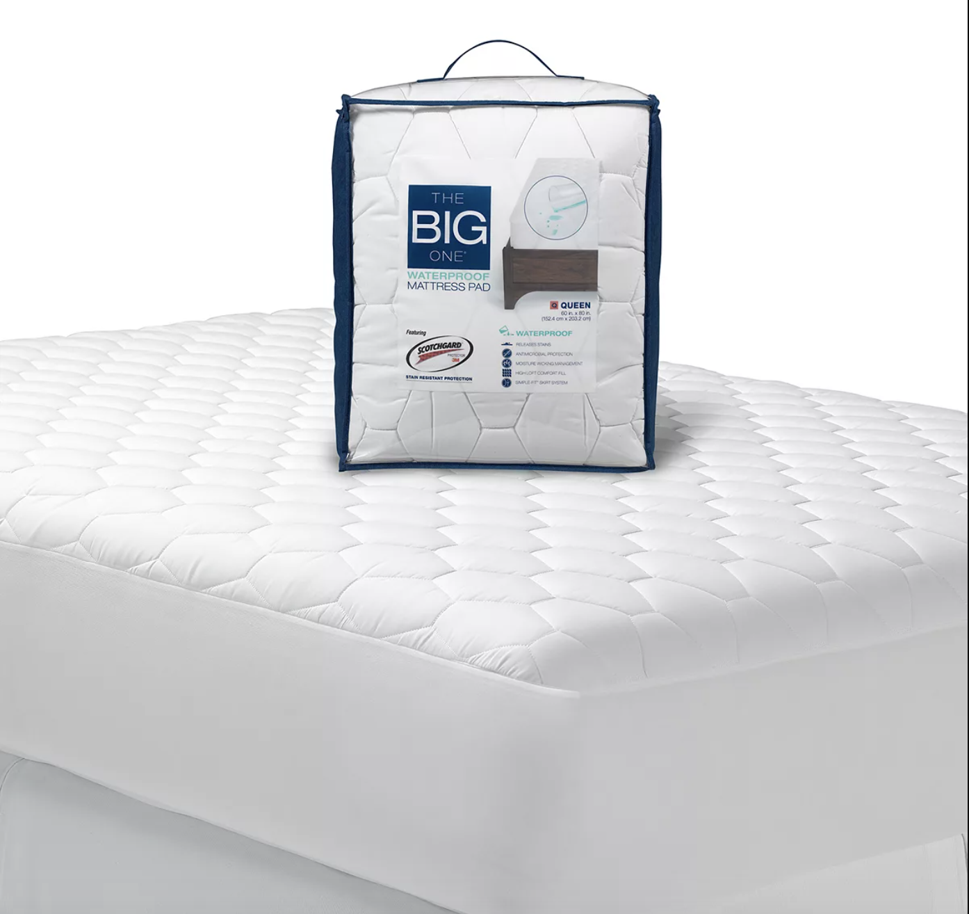 The Big One® Waterproof Mattress Pad