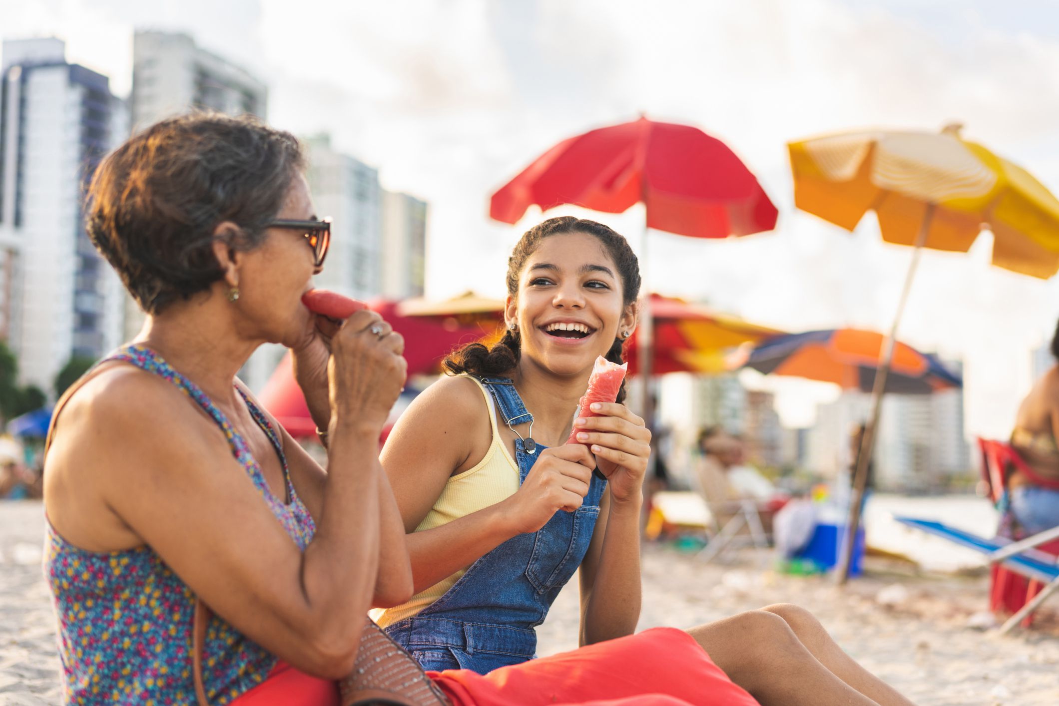 Beach, Fruit Pop, Summer, Ice Cream, Plastic, Fruit