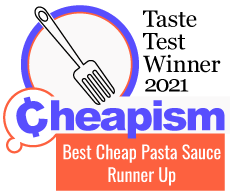 Cheapism Taste Test Winner-Best Cheap Pasta Sauce Runner Up