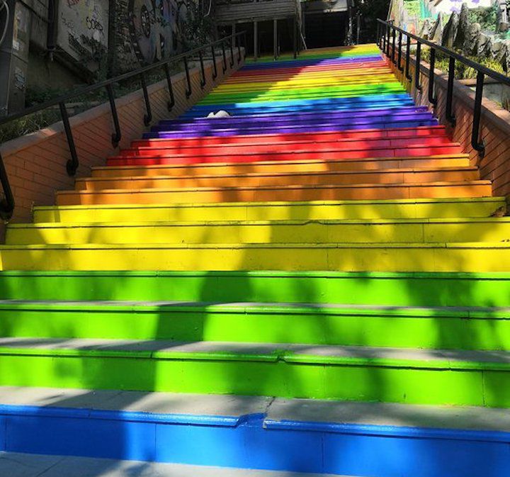 Rainbow Staircase
