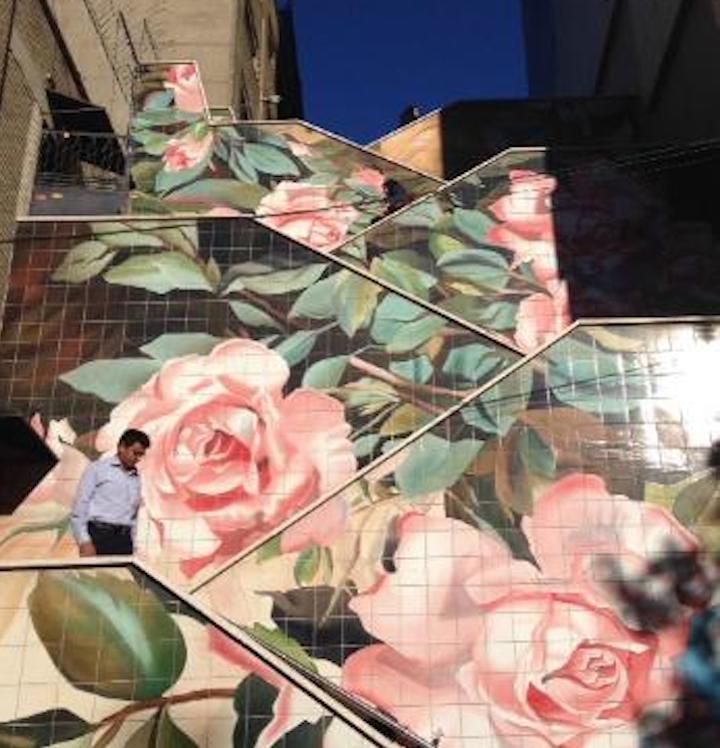 Rose Staircase