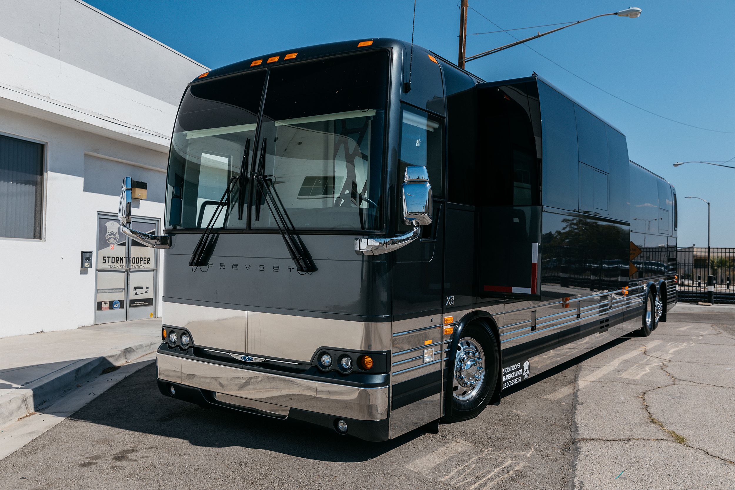 StormTrooper bus exterior