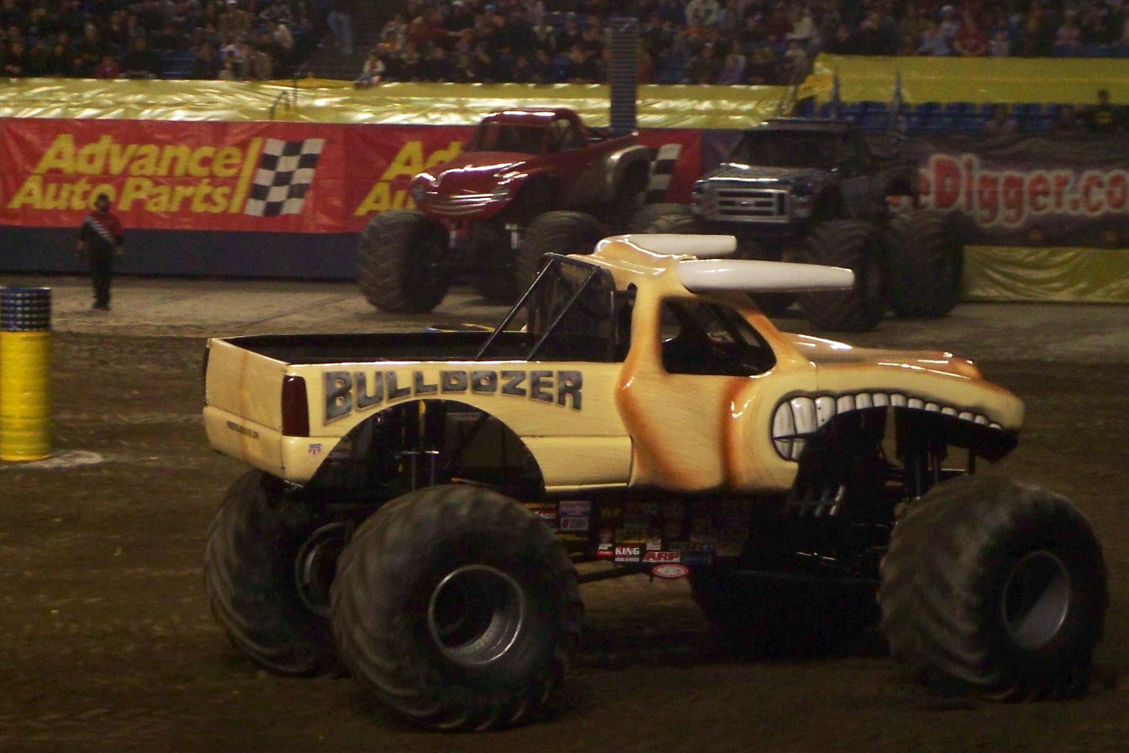 bulldozer monster truck