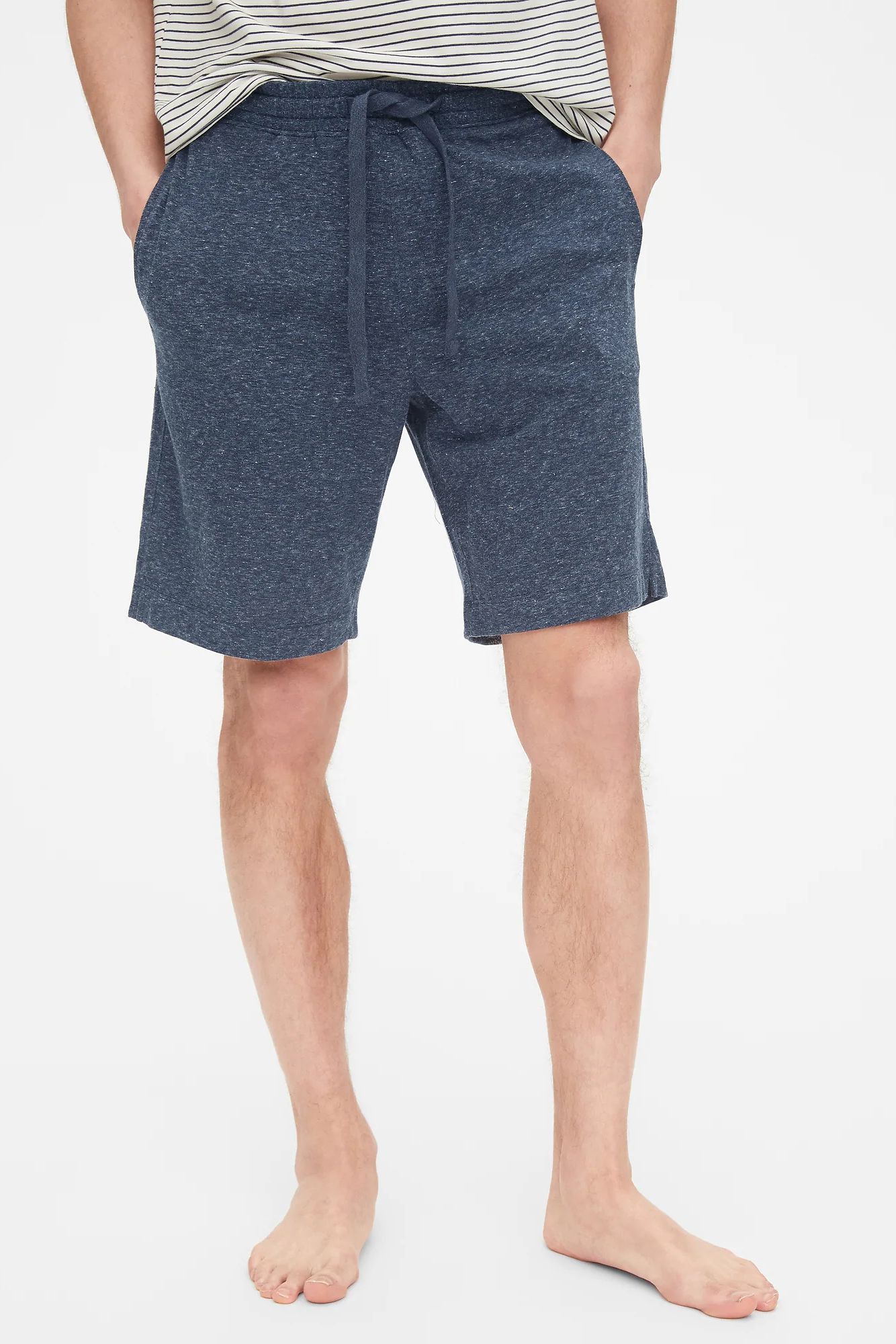 Drawstring Jersey Shorts