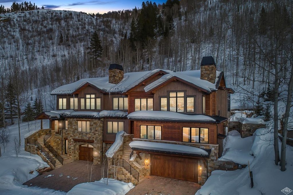 Modern Ski-In, Ski-Out House