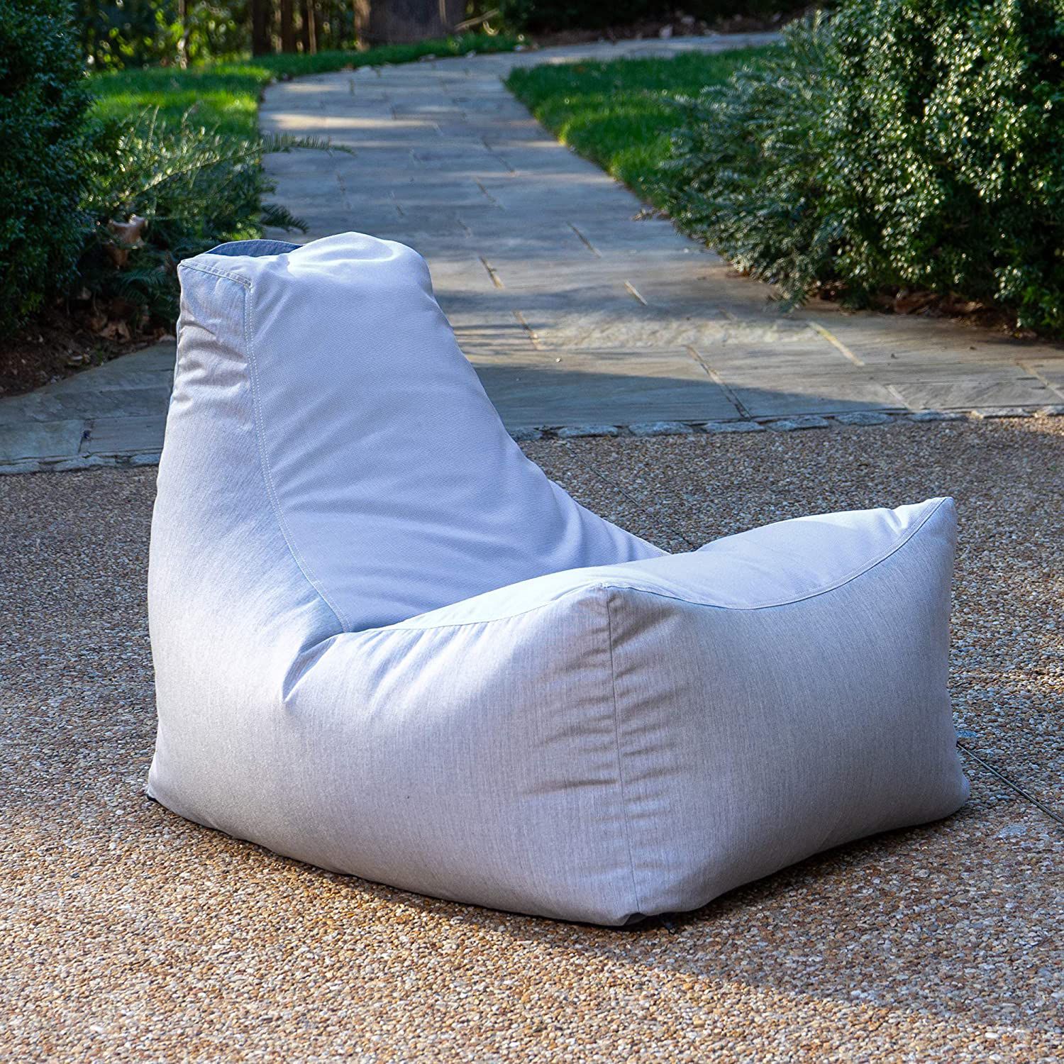 Jaxx Juniper Outdoor Bean Bag, Granite Sunbrella