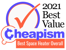 Cheapism Checkmark- Best Value Space Heater