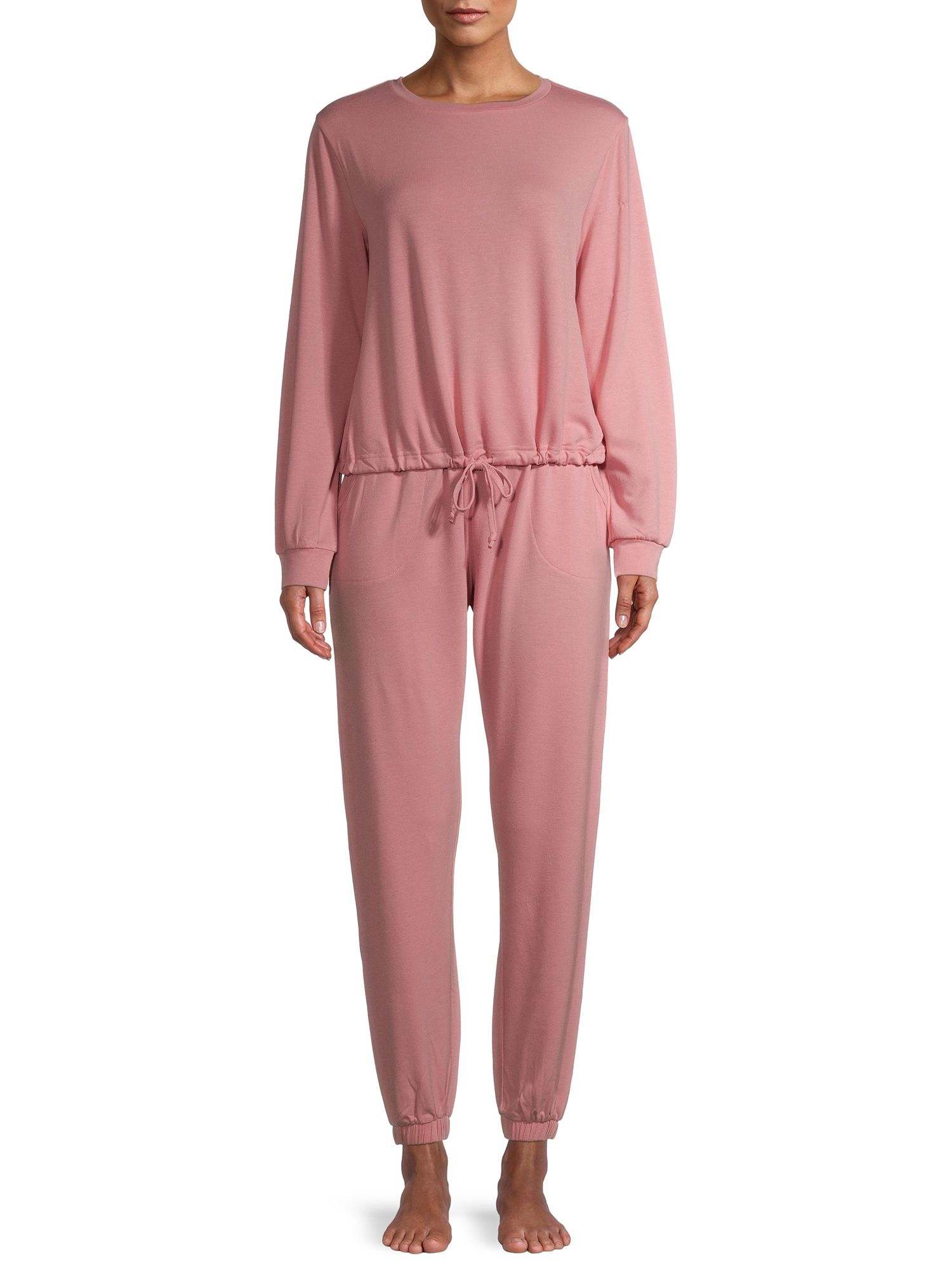 Lissome Women's French Terry 2-Piece Pajama Set