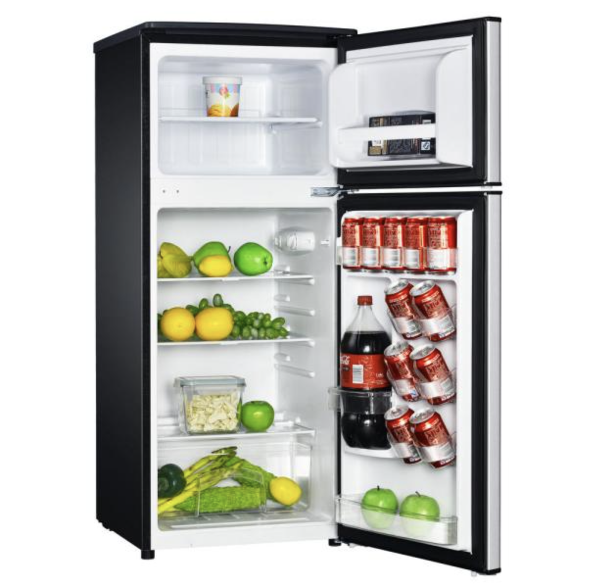 Magic Chef Two-Door Mini Fridge