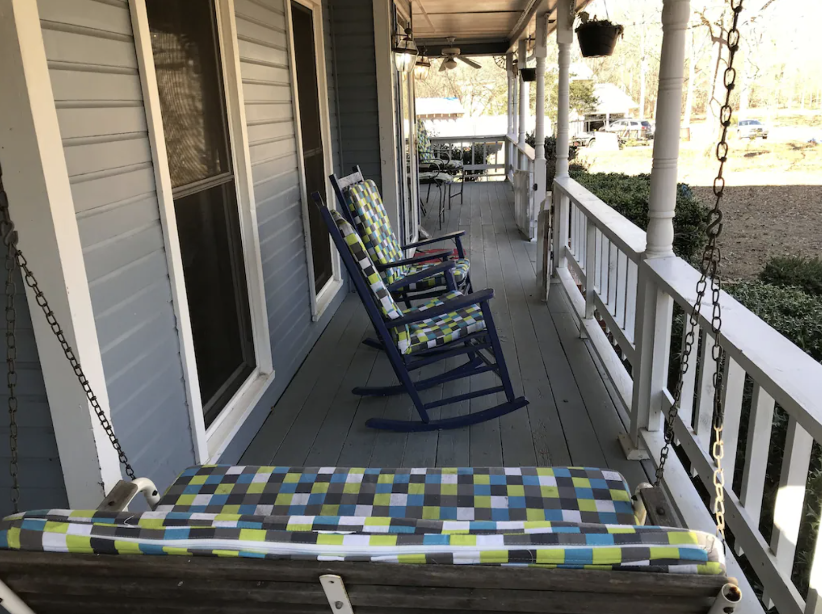 Southern Porch of The Victorian, Ellenwood, Georgia