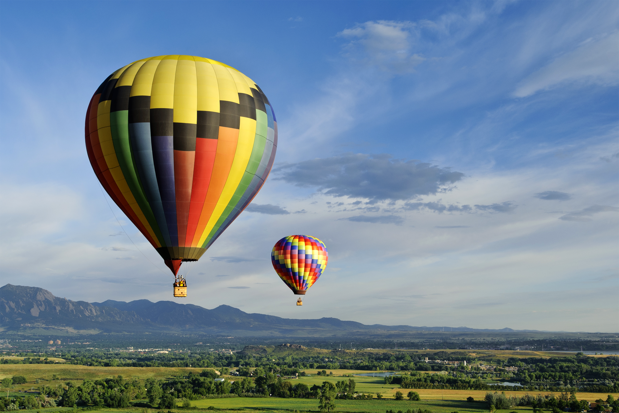 hot air balloon ride