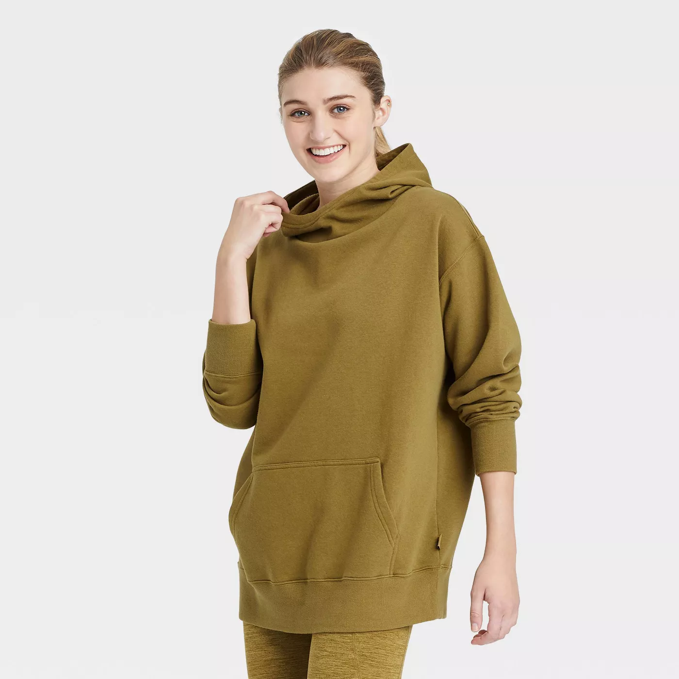JoyLab Women's Oversized Hooded Sweatshirt