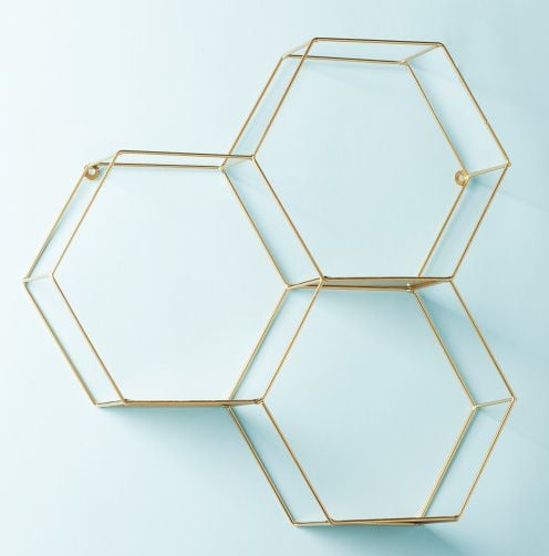 Honeycomb Wall Shelf