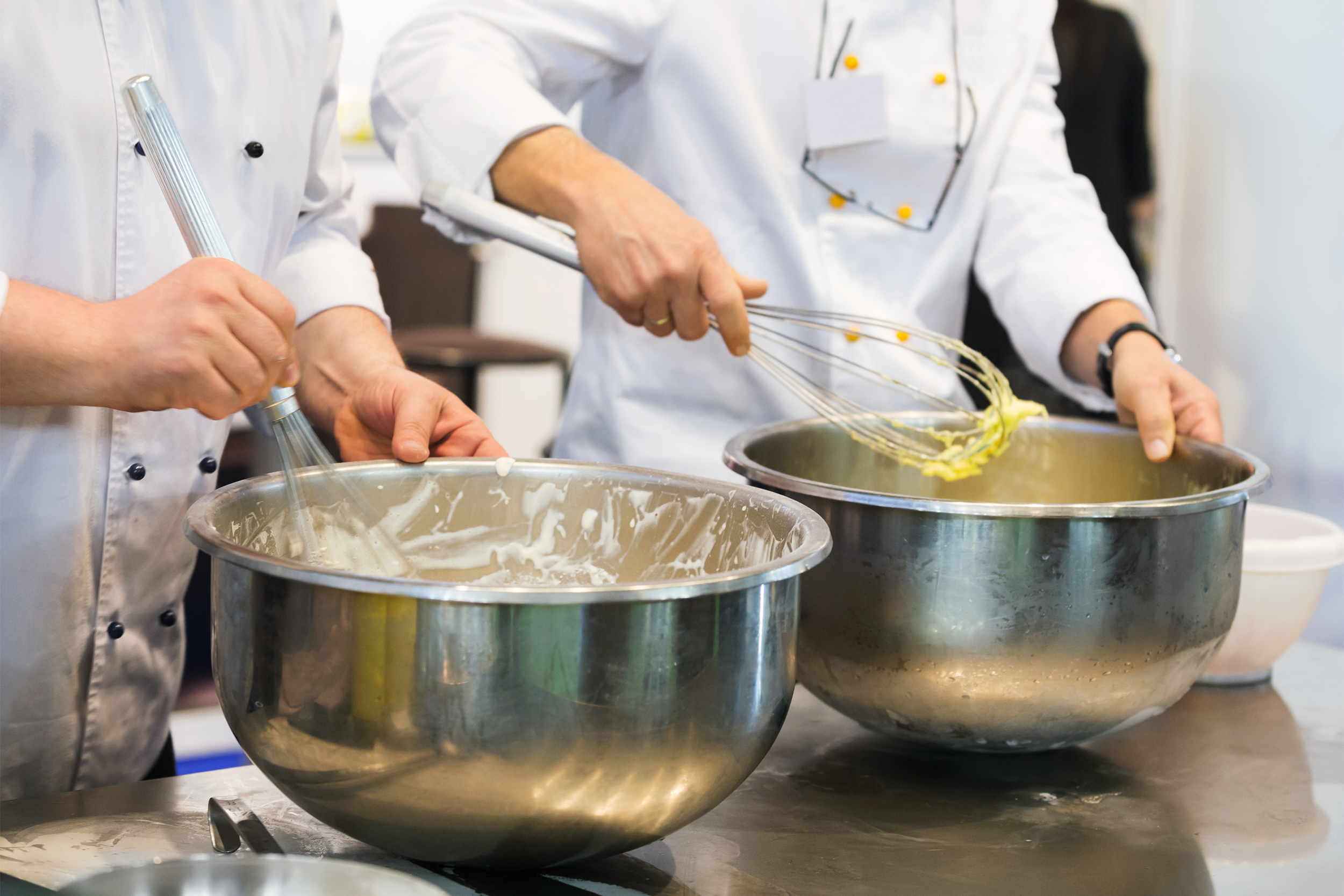 chefs making ice cream