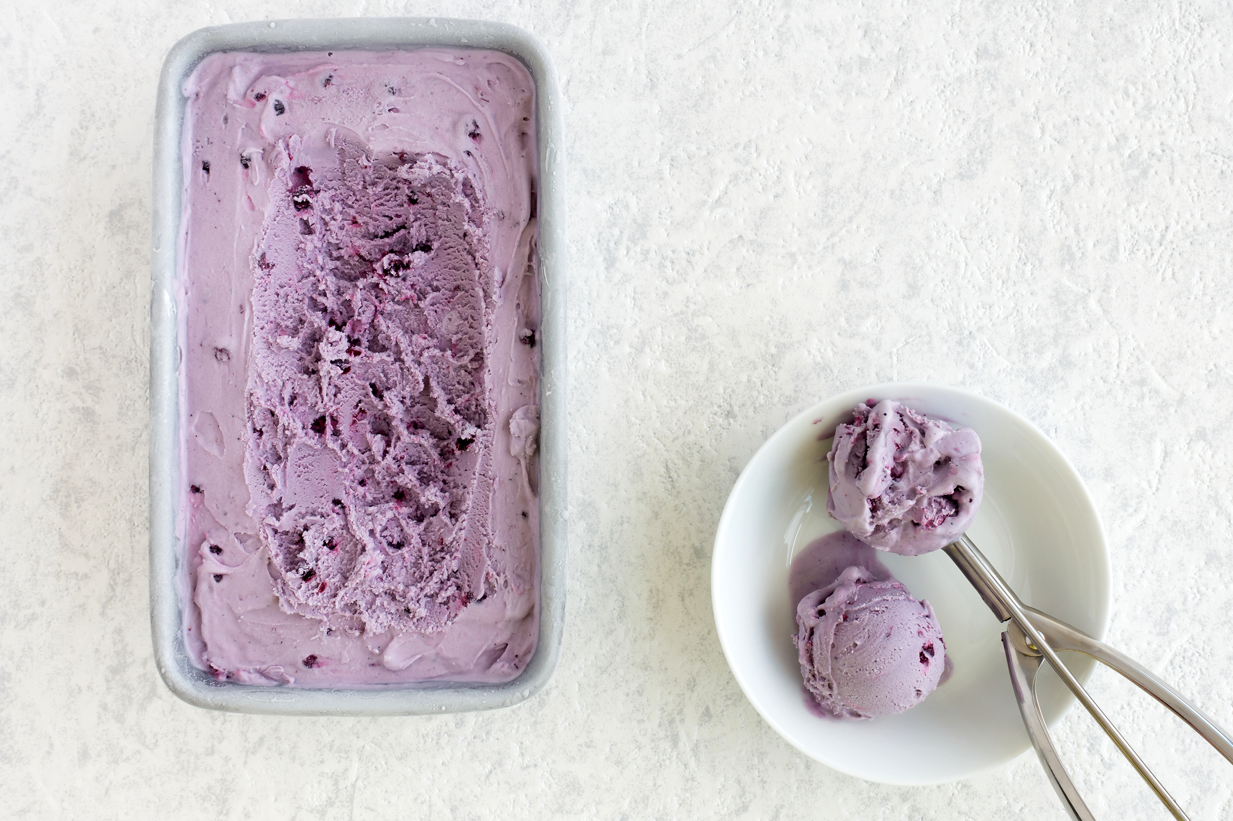 blueberry ice cream