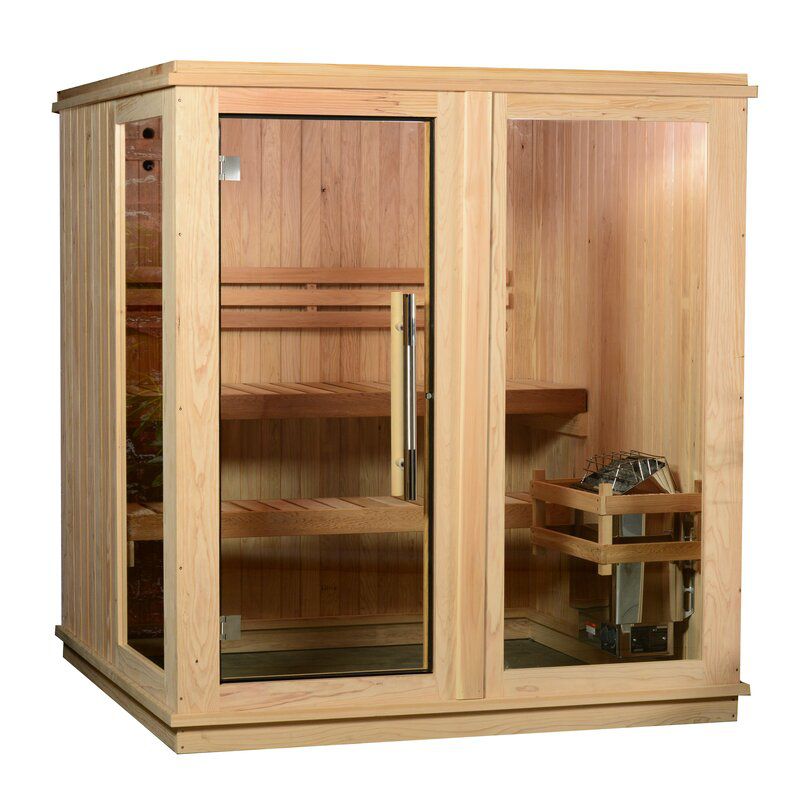 Almost Heaven Grayson 4-Person Indoor Steam Sauna