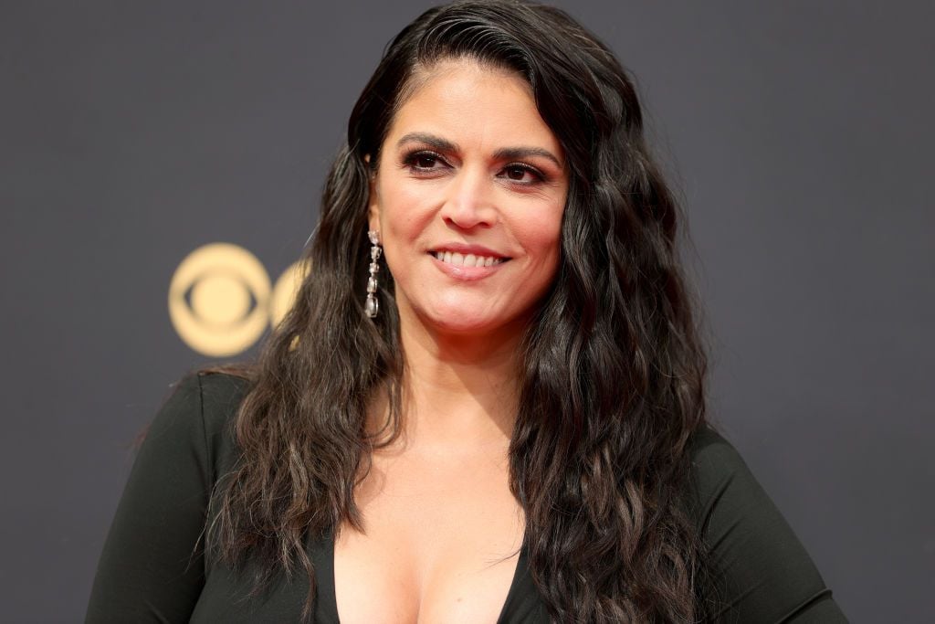 Cecily Strong attends the 73rd Primetime Emmy Awards at L.A. LIVE on September 19, 2021 in Los Angeles, California.