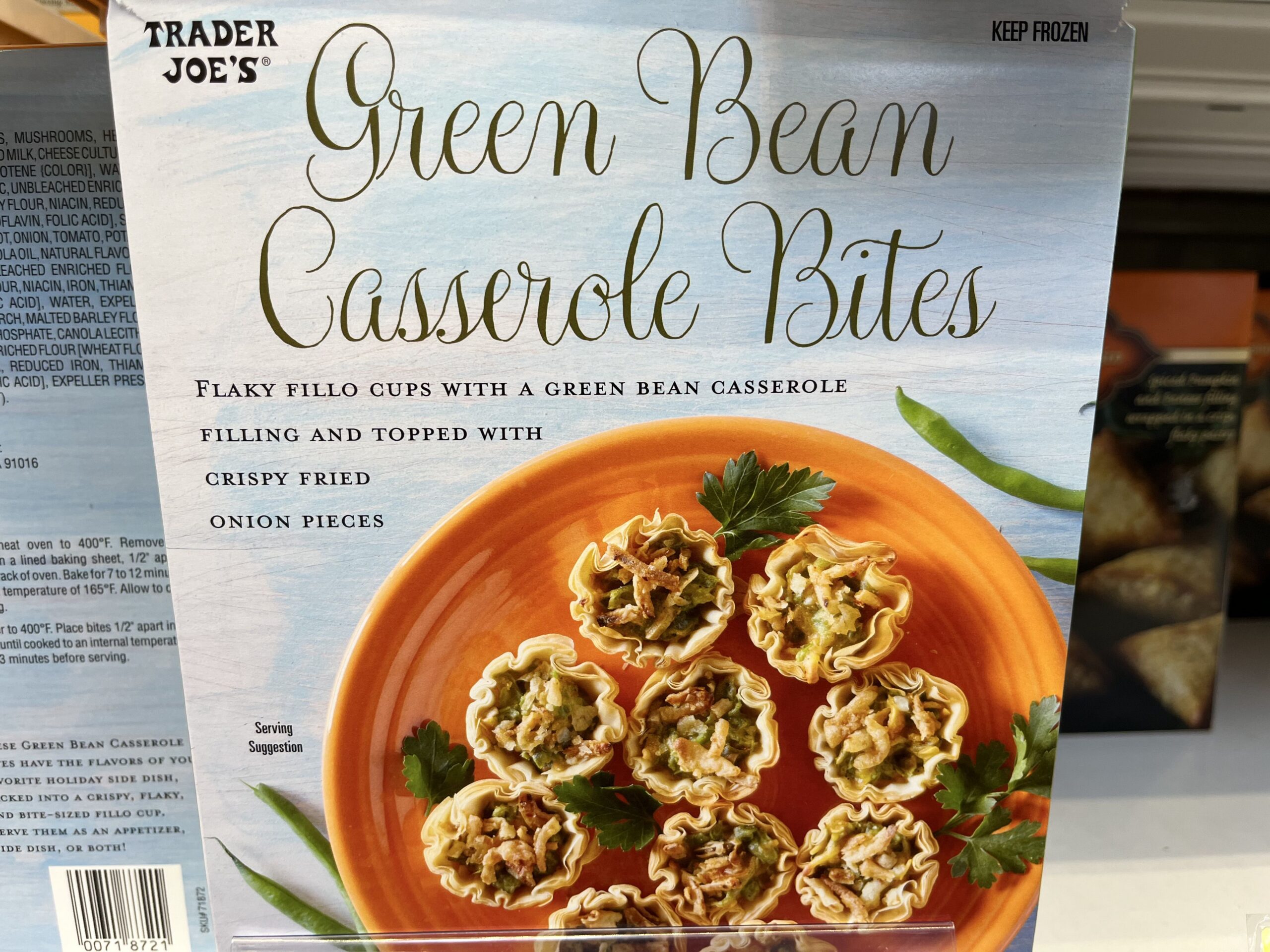 Trader Joe's Green Bean Casserole Bites