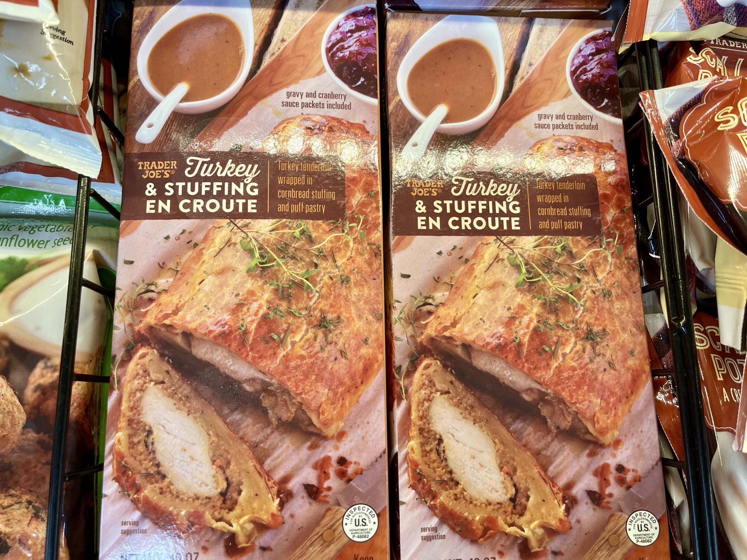 Trader Joe's Turkey and Stuffing En Croute