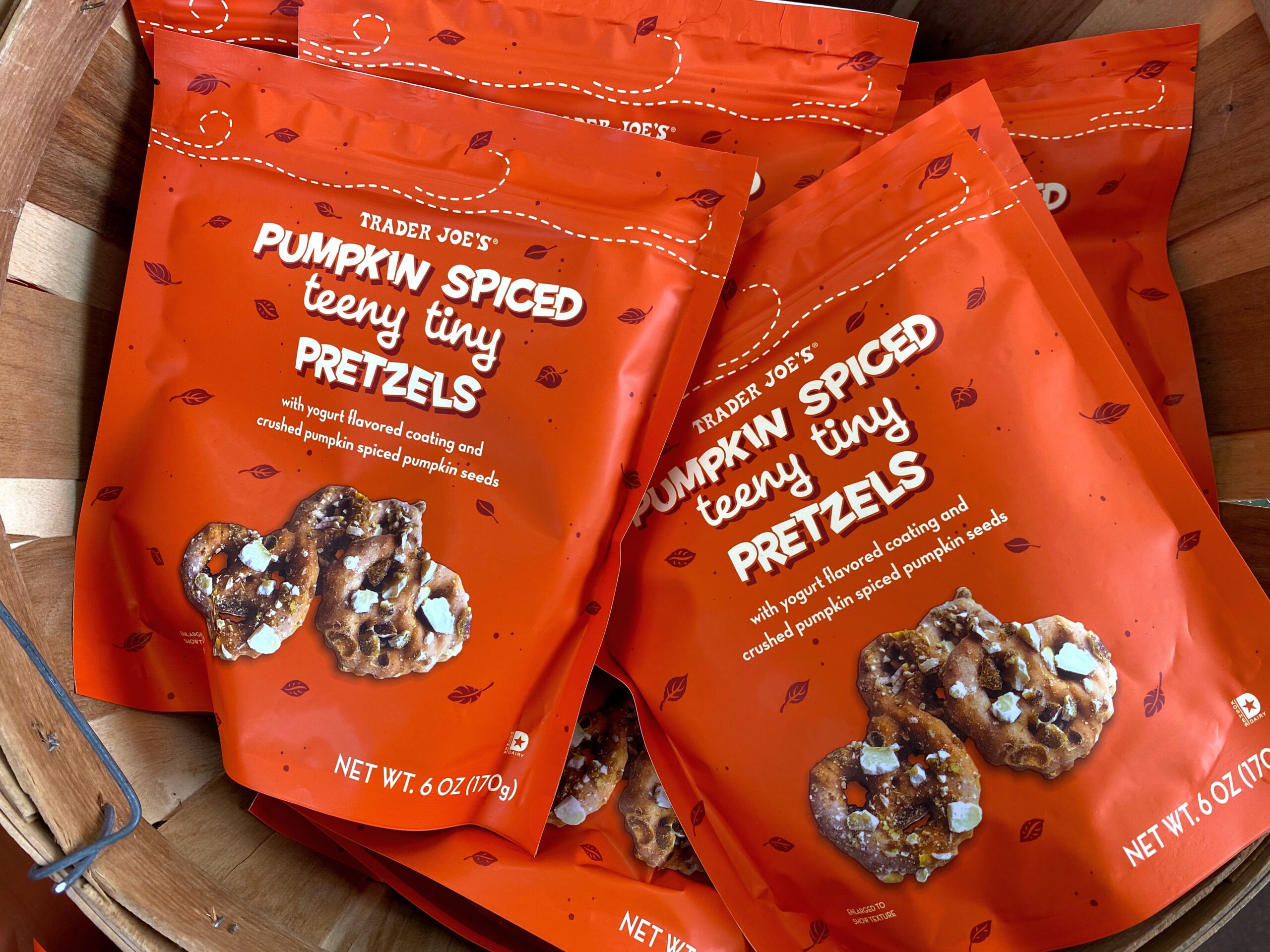 Pumpkin Spiced Teeny Tiny Pretzels