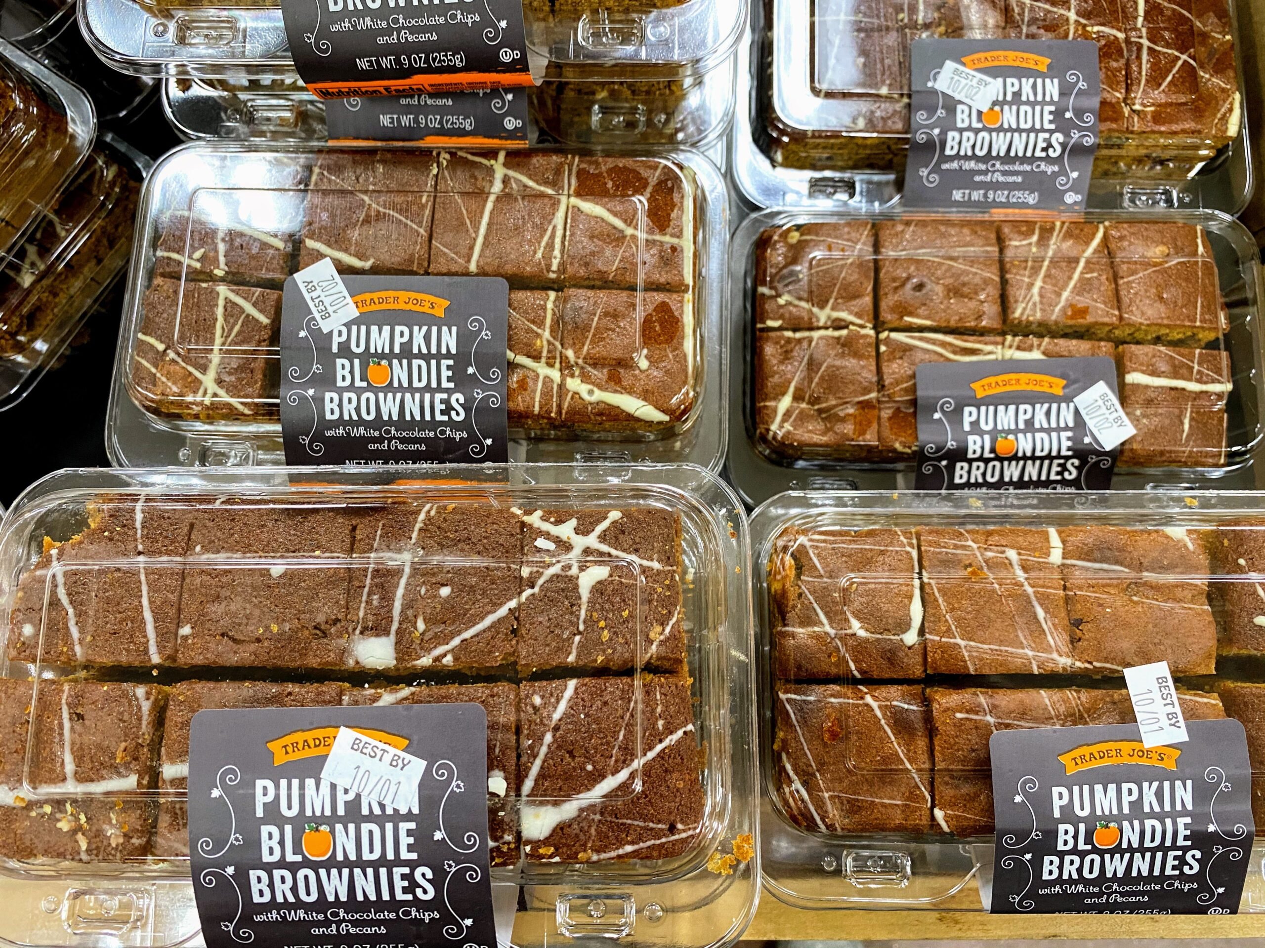 Pumpkin Blondie Brownies