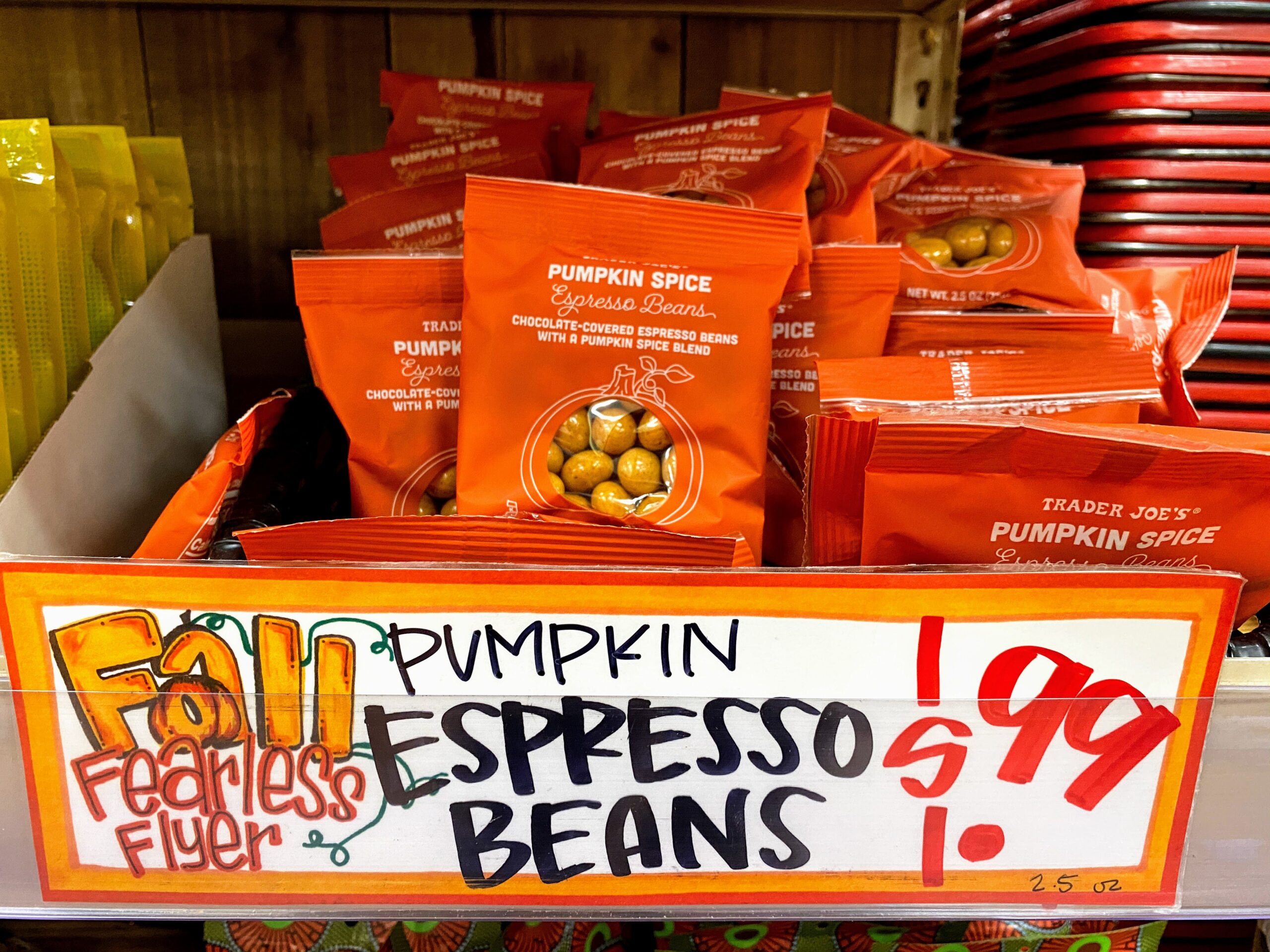 Pumpkin Spice Espresso Beans