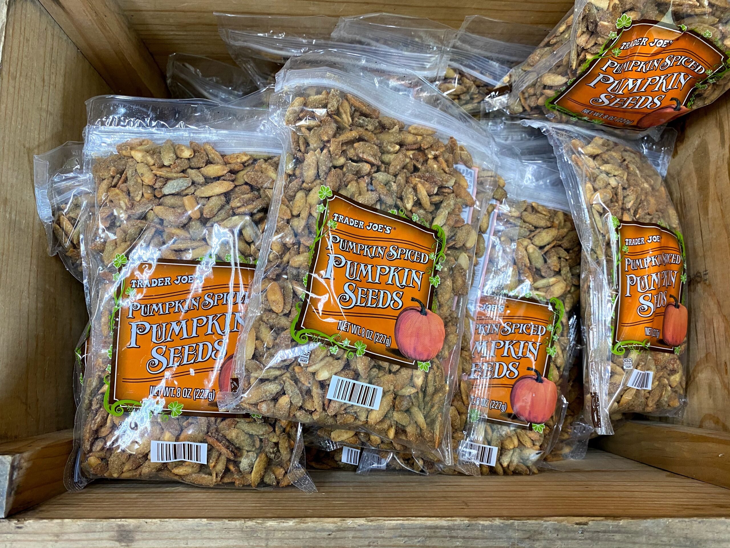 Pumpkin Spiced Pumpkin Seeds