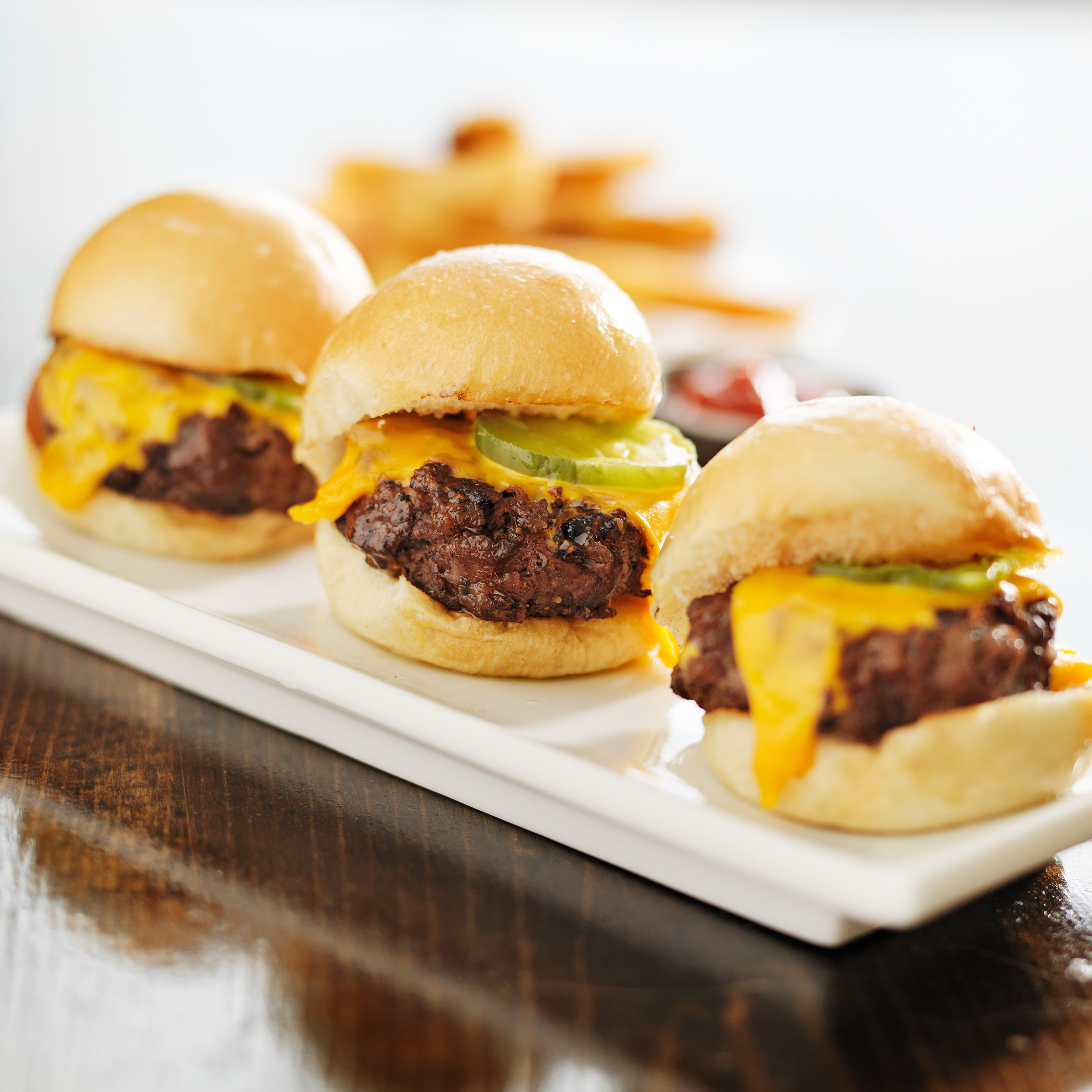 Cheeseburger sliders