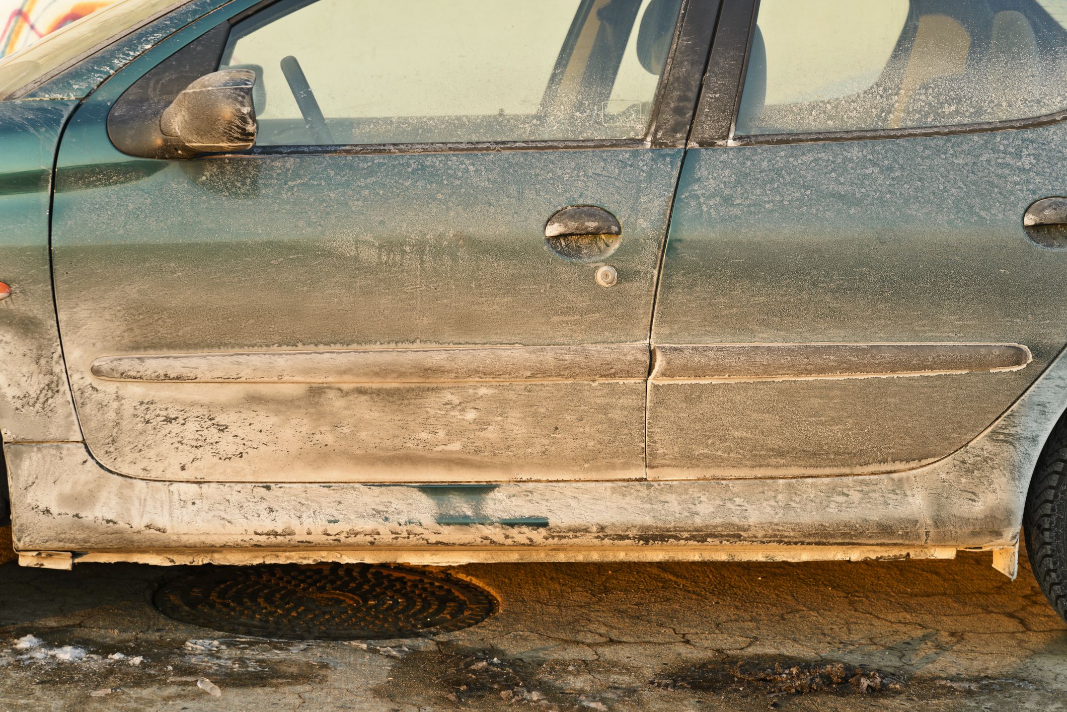 Salt on the car