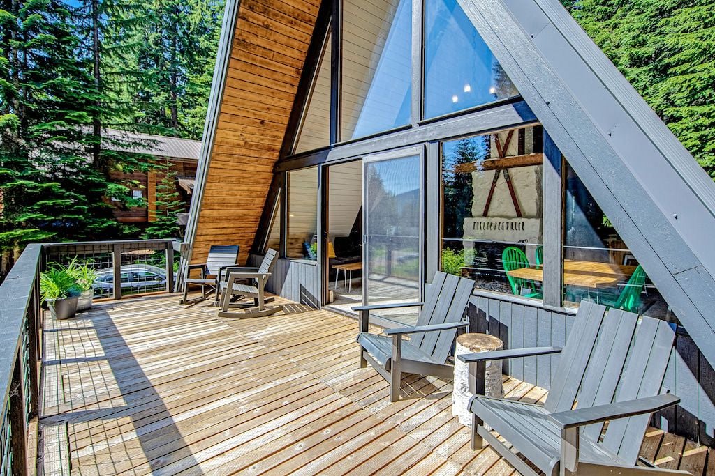 Modern Alpine A-Frame: More