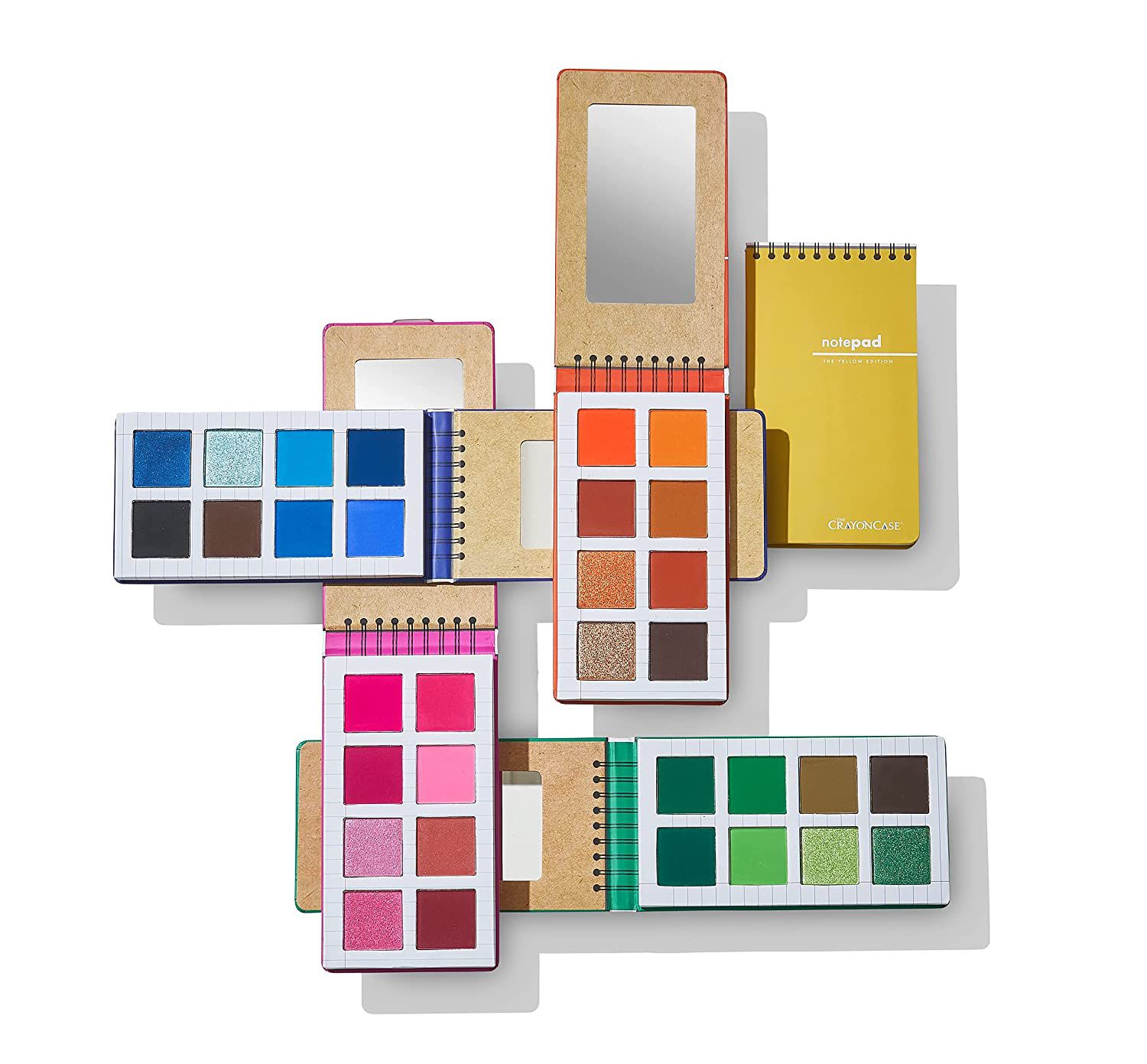 The Crayon Case Notepad iShadow Palettes