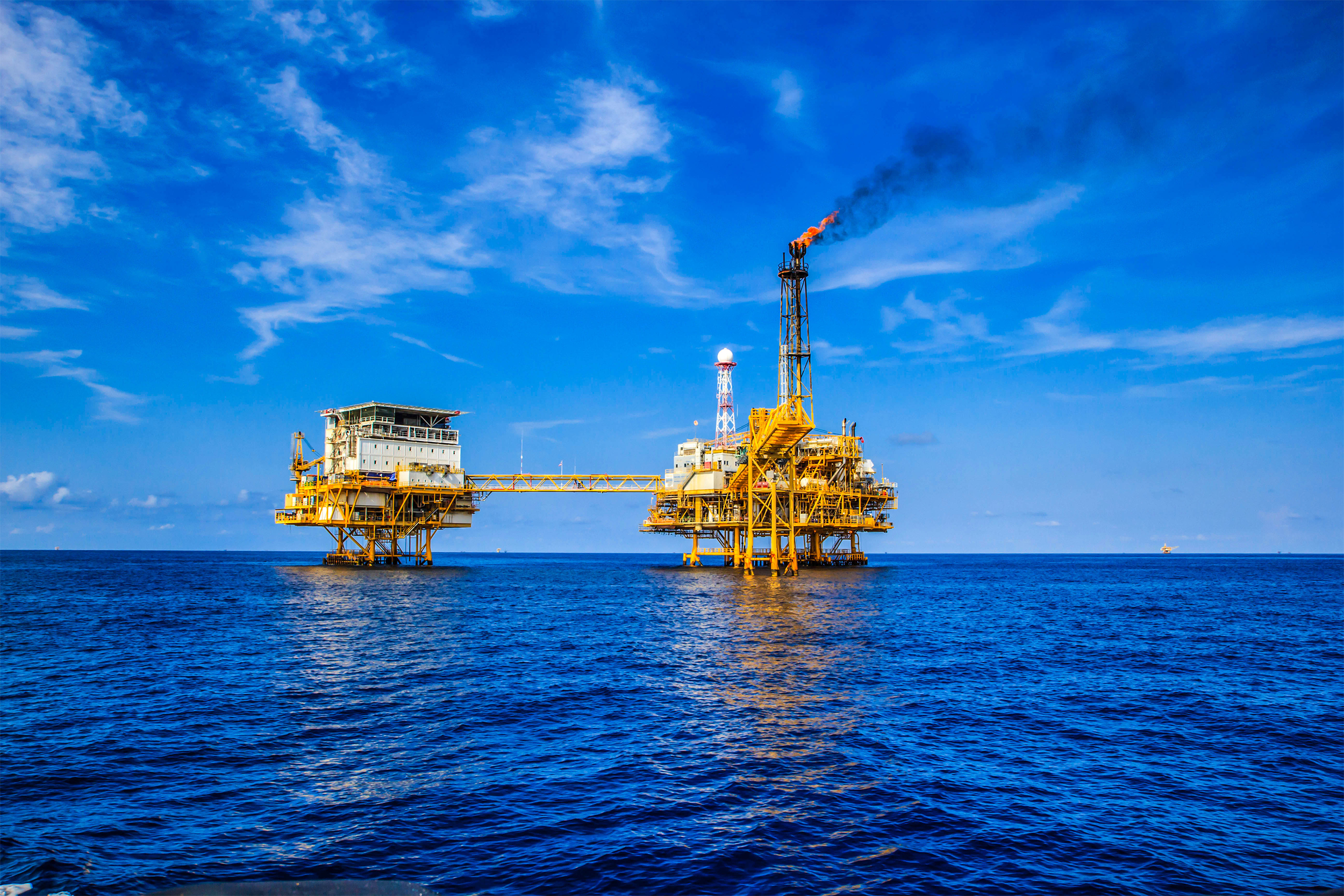 Offshore oil drilling