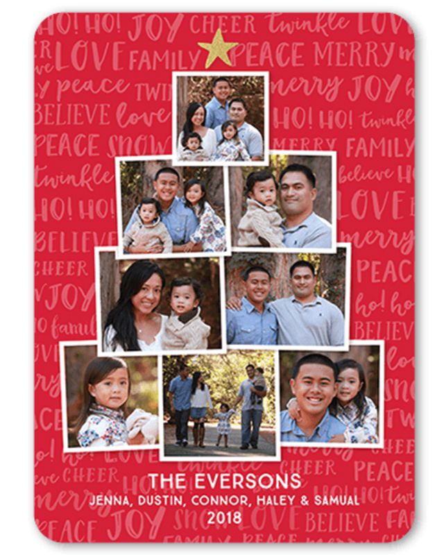 Family Tree Christmas Card