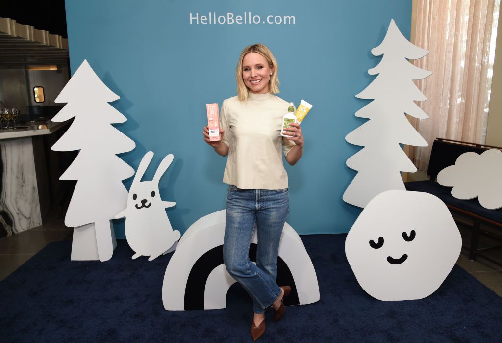 Kristen Bell At Alice Kitchen In LA For Hello Bello Launch Celebration