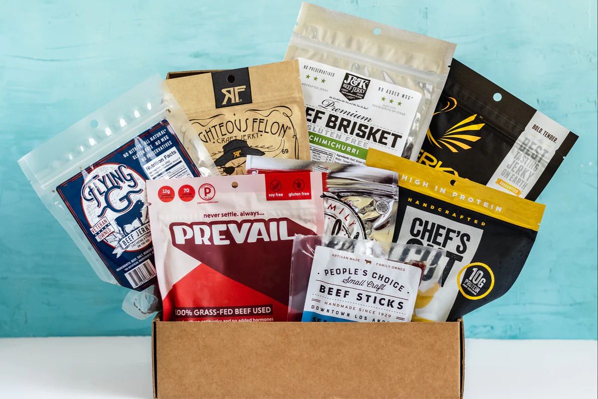 Gluten Free Jerky Box By Jerky of The Month Club