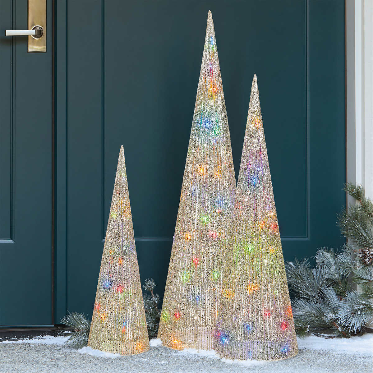 Holiday Cone Trees