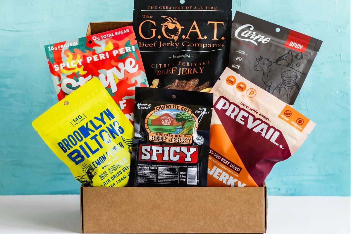 Hot & Spicy Jerky Box By Jerky of The Month Club