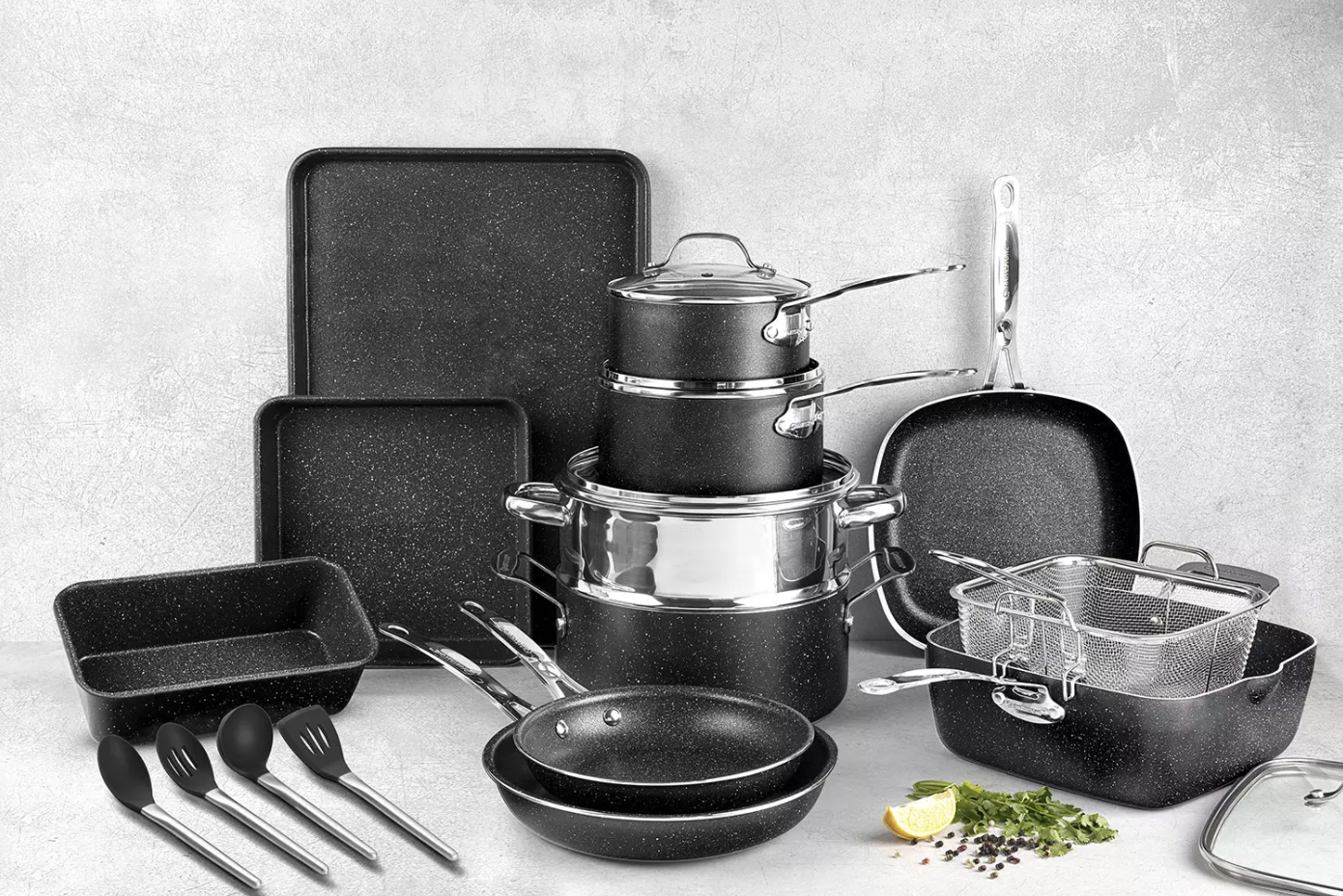 Granitestone 22-Piece Cookware Set