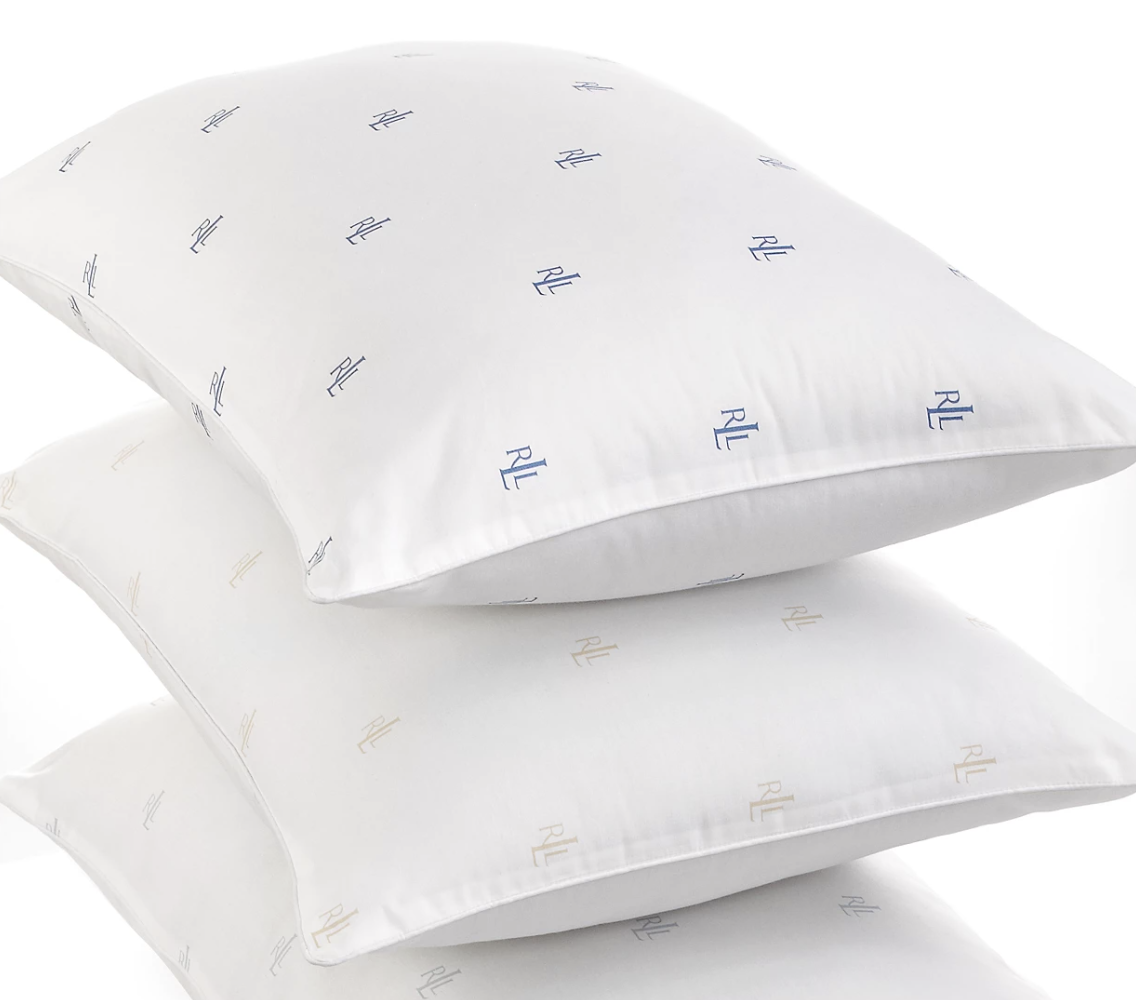 Ralph Lauren Logo Pillows