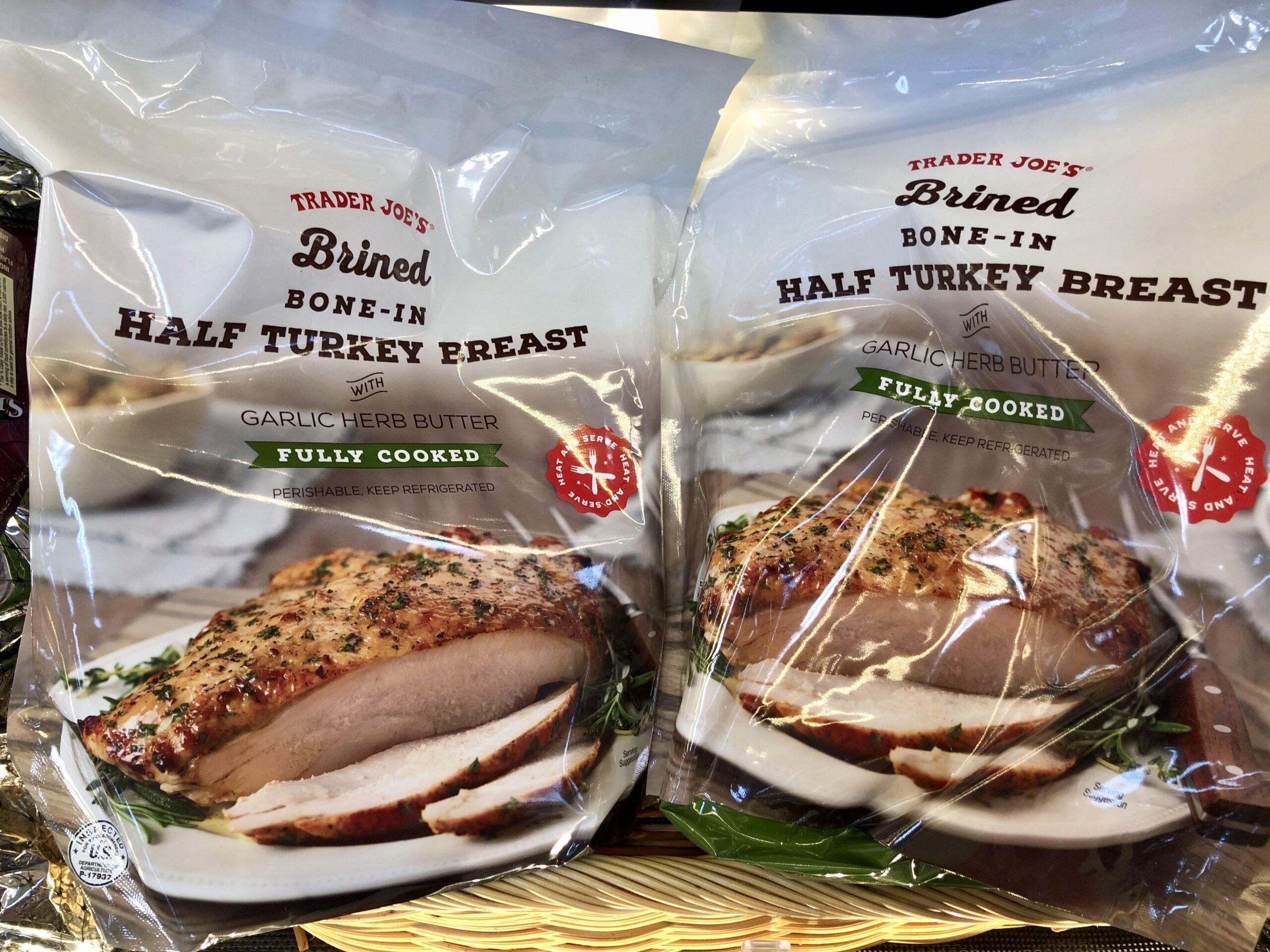 Trader Joe's Brined Bone-In Half Turkey Breast