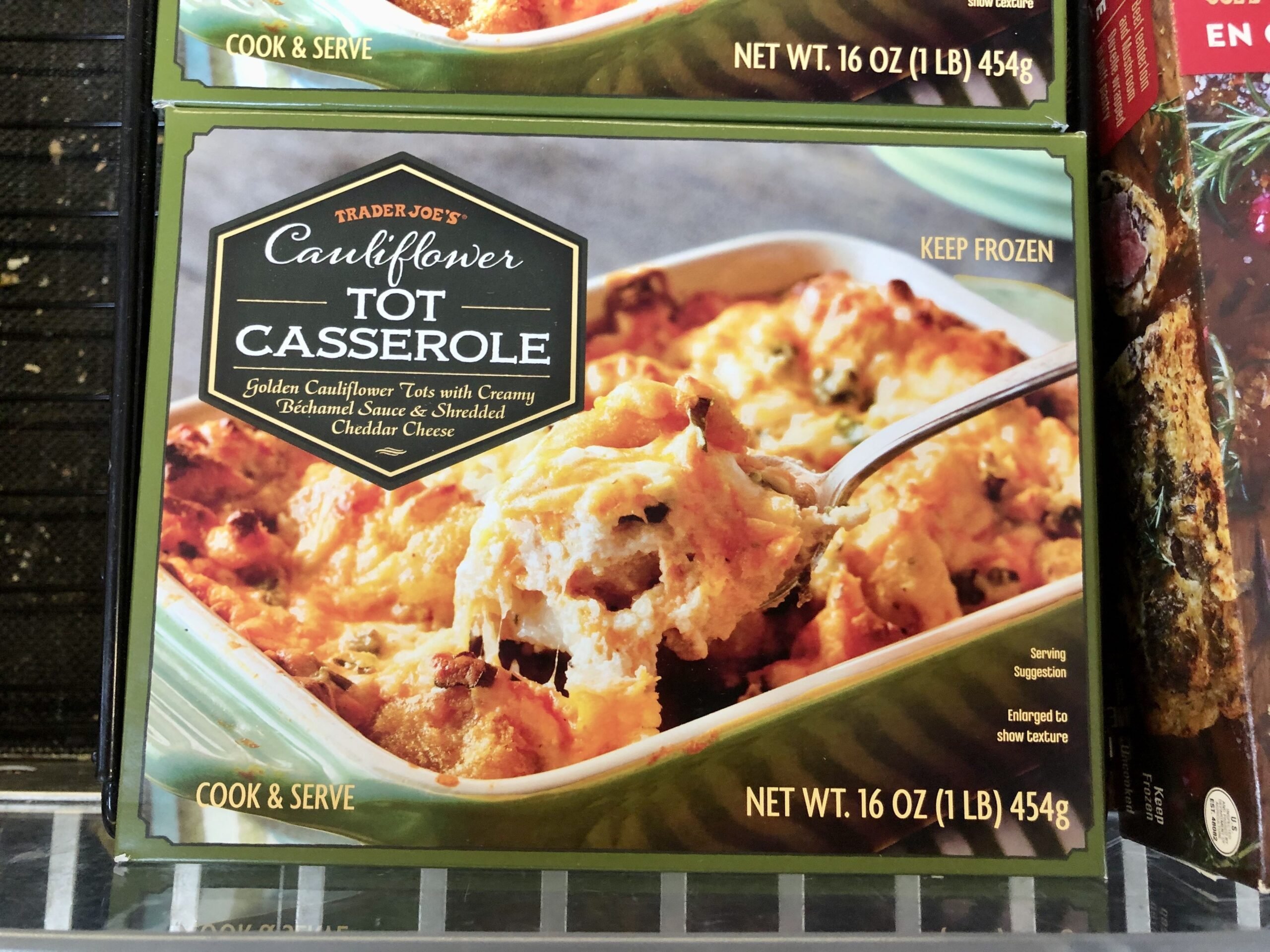 Trader Joe's Cauliflower Tater Tot Casserole
