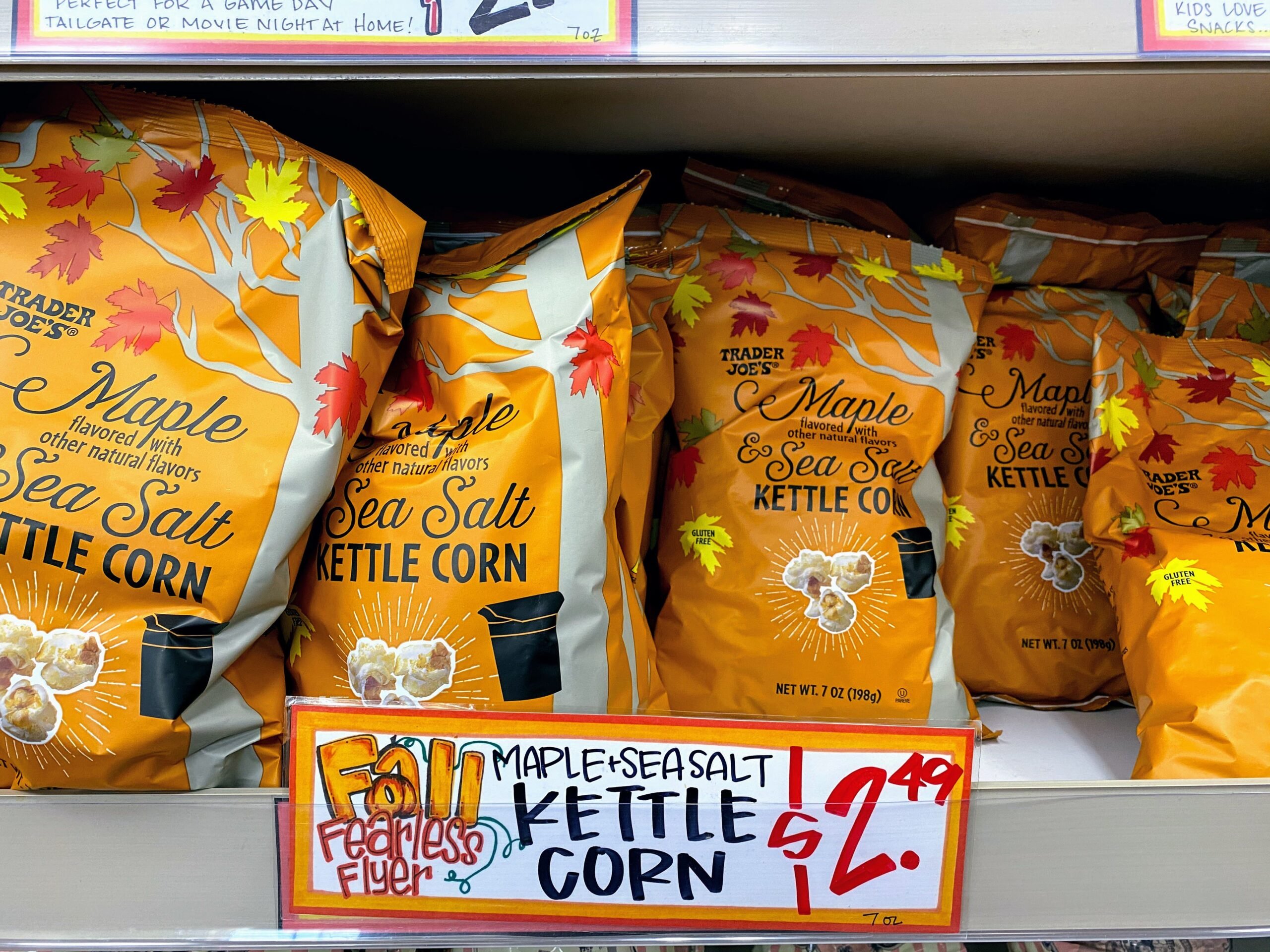 Trader Joe's Maple and Sea Salt Kettle Corn